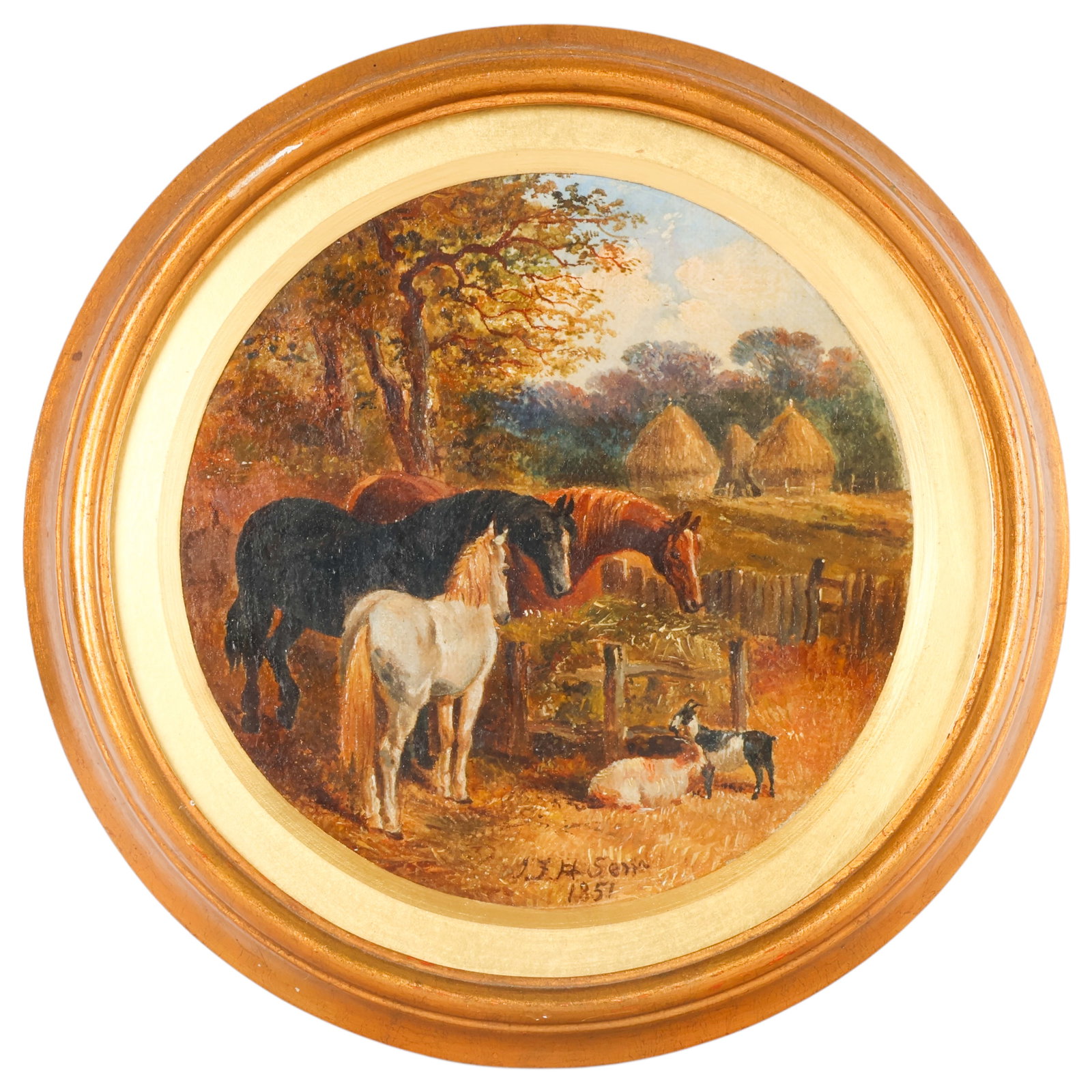 John Frederick Herring Sr 1795-1865 Horse Painting (1 of 7)