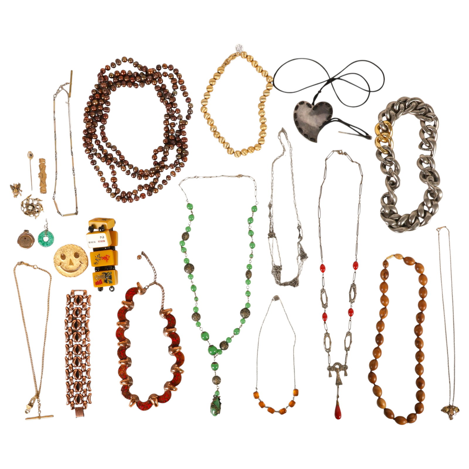 Art Deco and Victorian Vintage Costume Jewelry LOT (1 of 7)