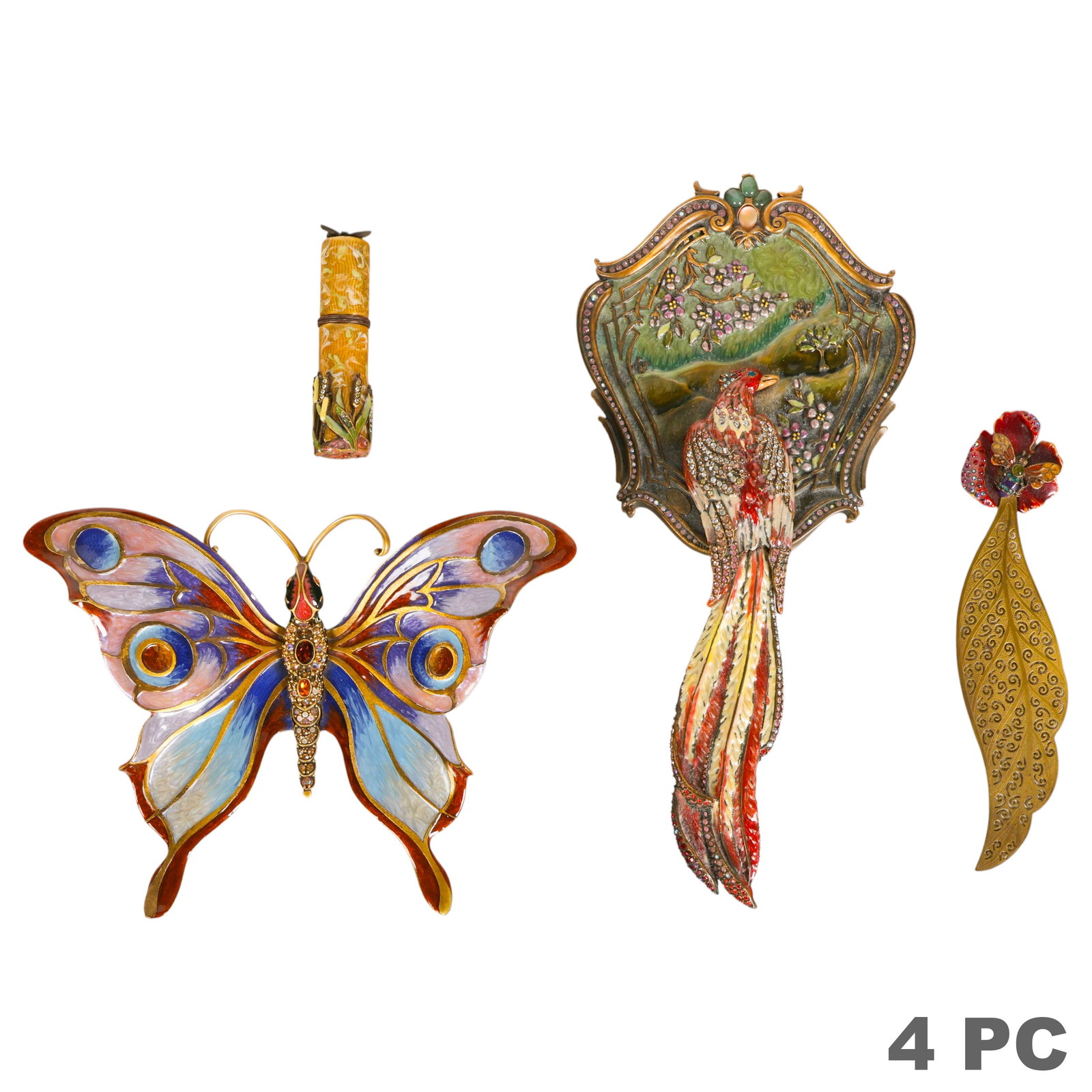 Jay Strongwater Enameled Vanity Accessories LOT (1 of 7)
