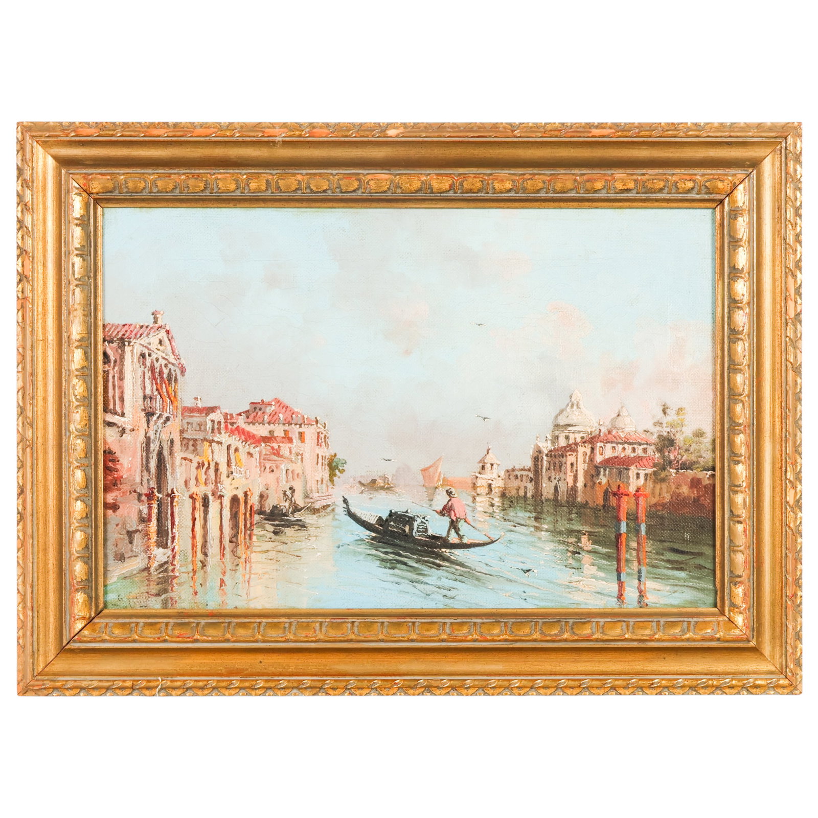 Girolamo Gianni 1837-1895 Venetian Scene Painting (1 of 7)