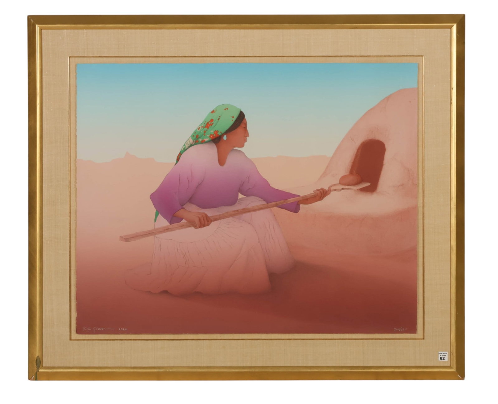 R.C. Gorman 1931-2005 The Bread Maker Litho SIGNED (1 of 7)