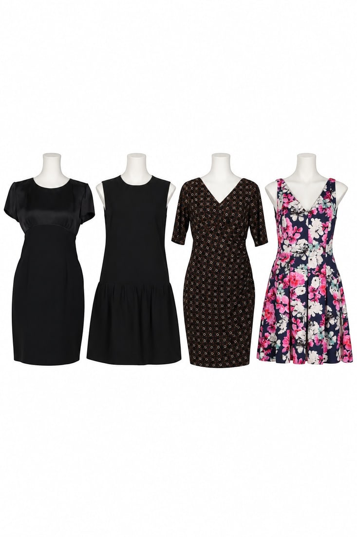 Ralph Lauren Giorgio Armani & MORE Dresses 4pc LOT (1 of 12)