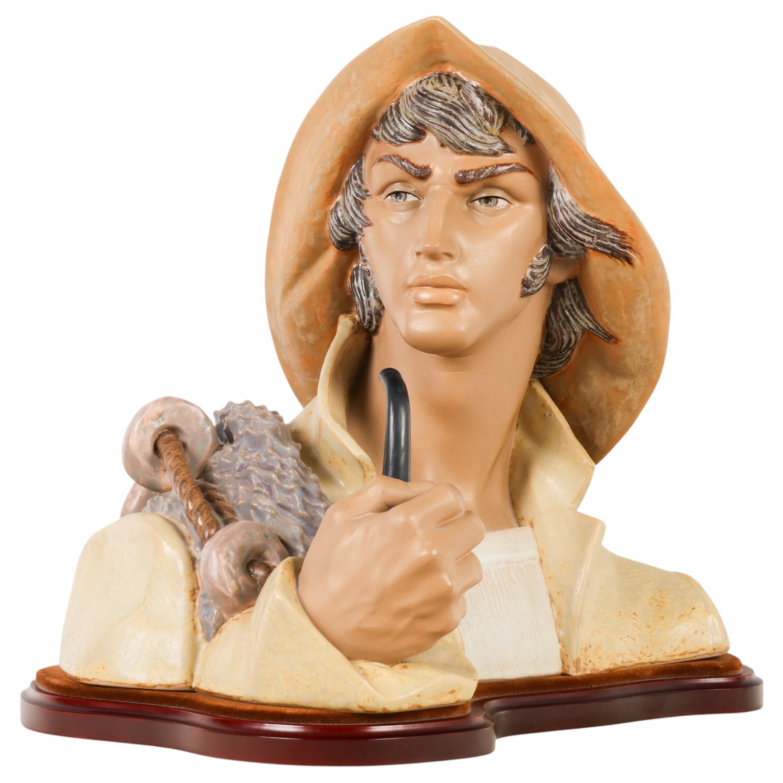 Lladro Spanish Porcelain Fisherman Bust #2108 (1 of 6)