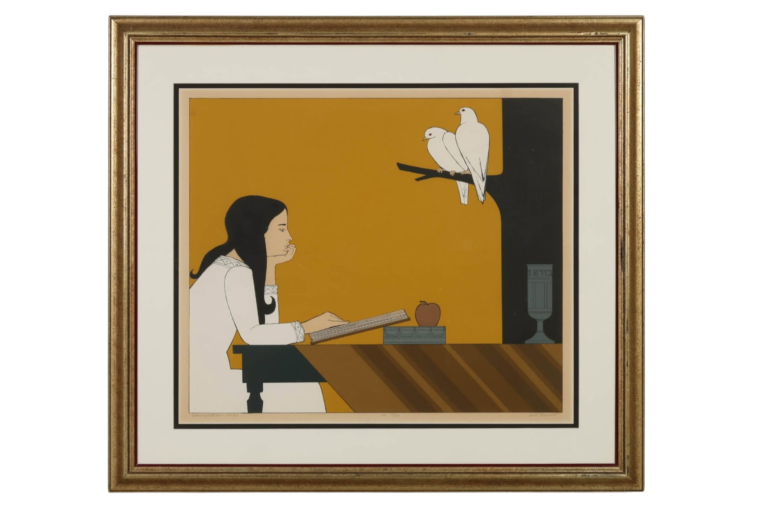 Will Barnet 1911-2012 "Introspection" LE SIGNED (1 of 9)
