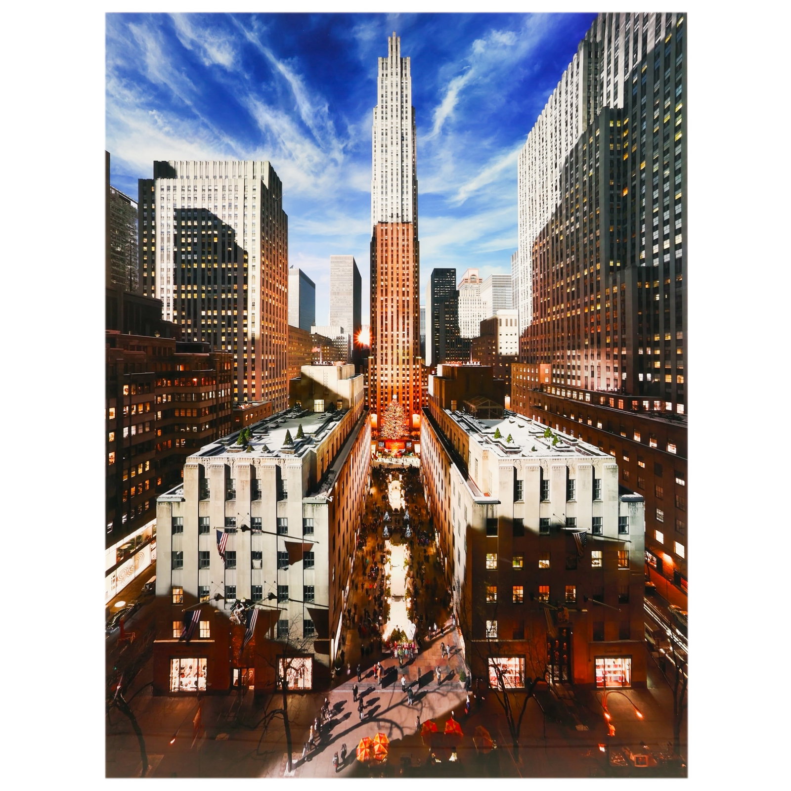 Stephen Wilkes b.1957 "Rockefeller Center" SIGNED (1 of 8)