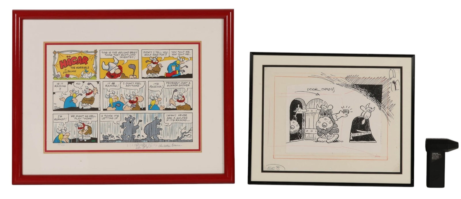 Dik Browne Hagar the Horrible Comic Art & More LOT (1 of 11)