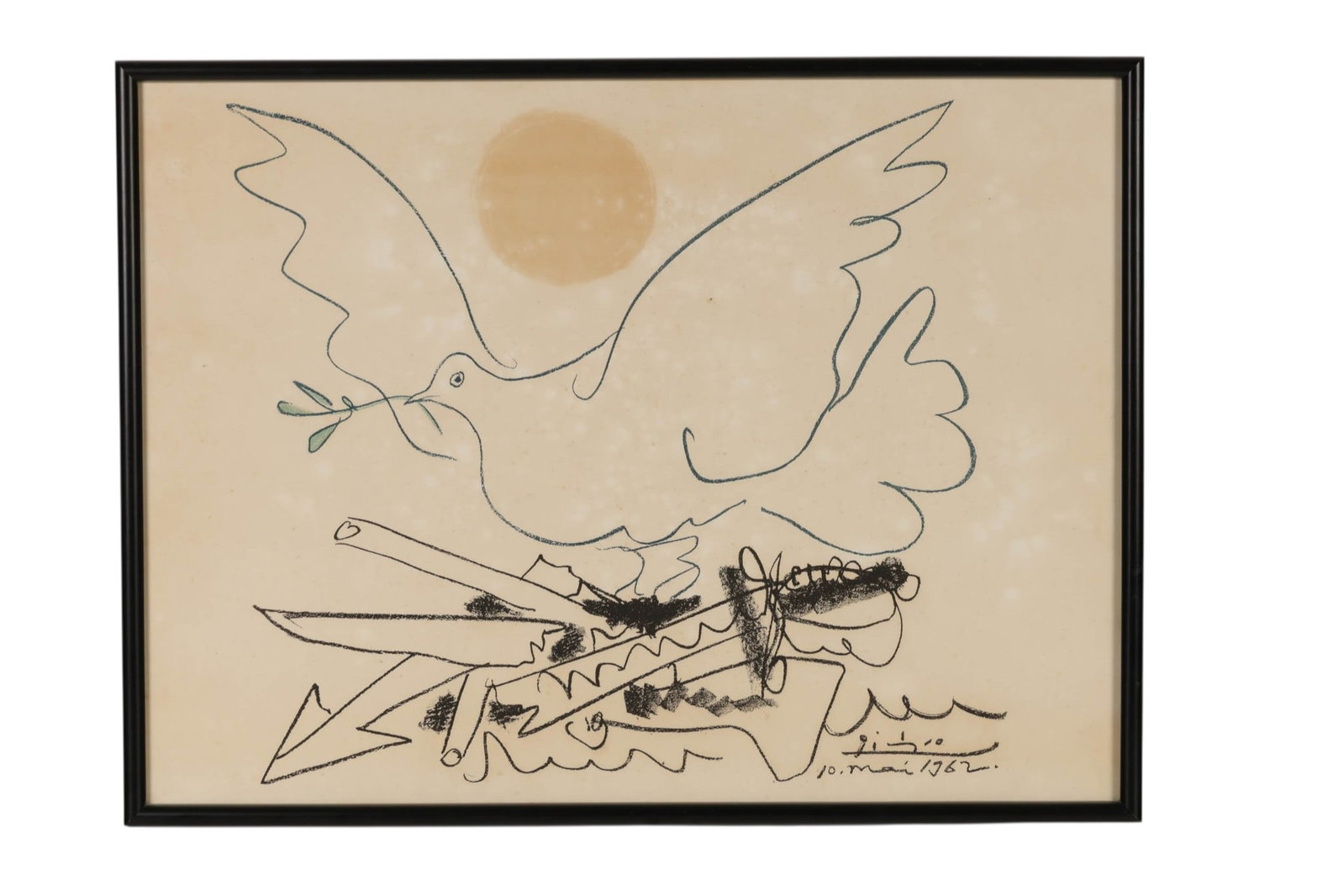 La Colombe Dove of Peace 1962 after Pablo Picasso (1 of 6)