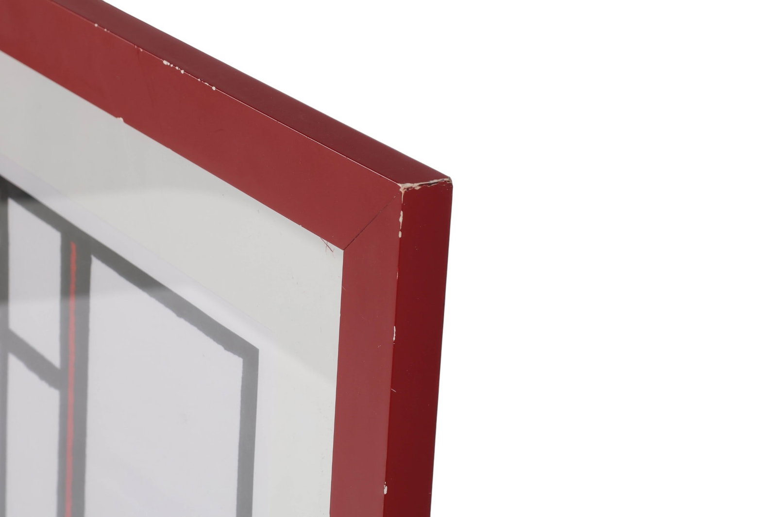 Abstract Black White Composition Lithograph SIGNED - 6