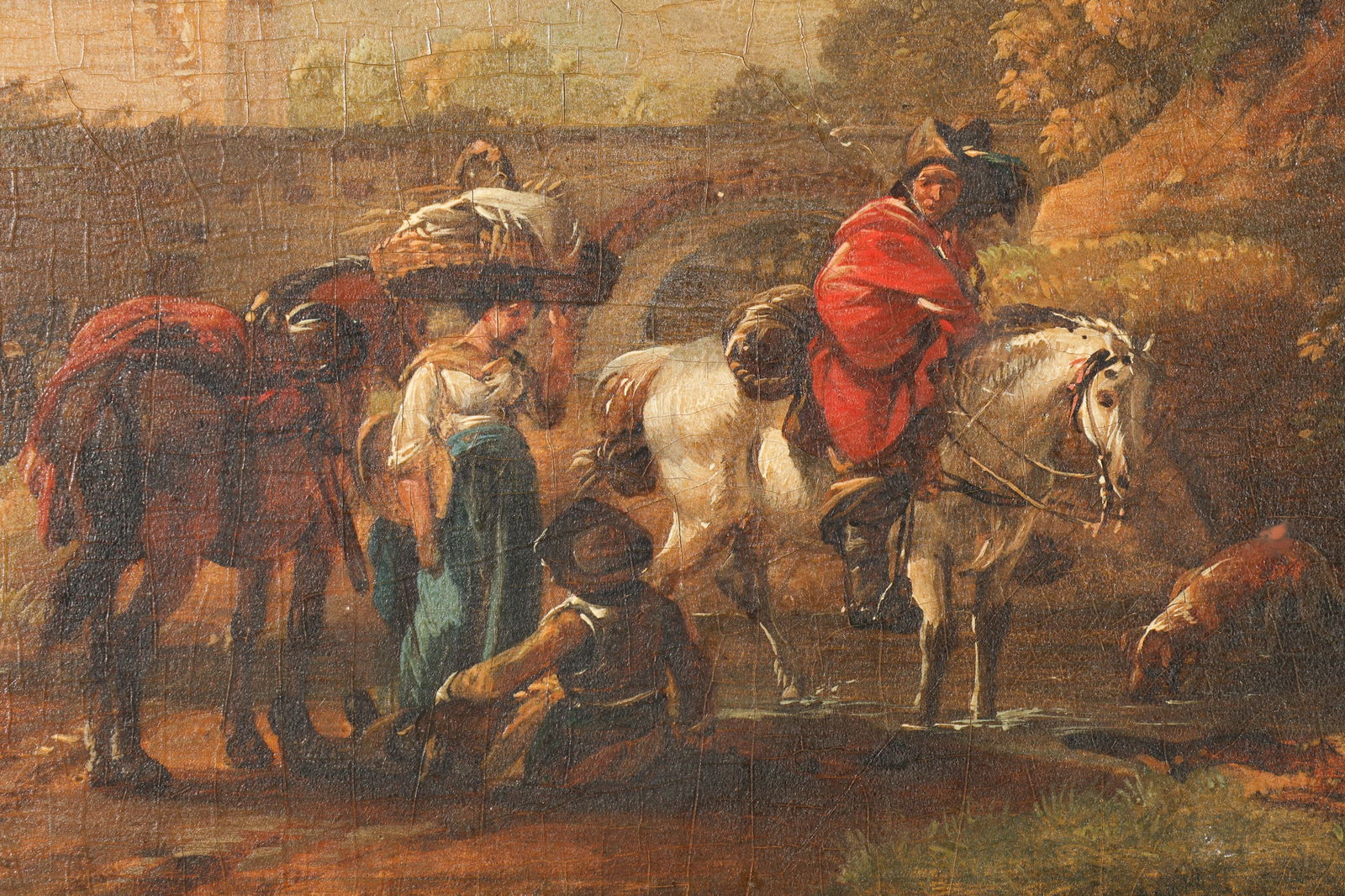 Claude Hamon Duplessis 1722-1802 Two Paintings - 2