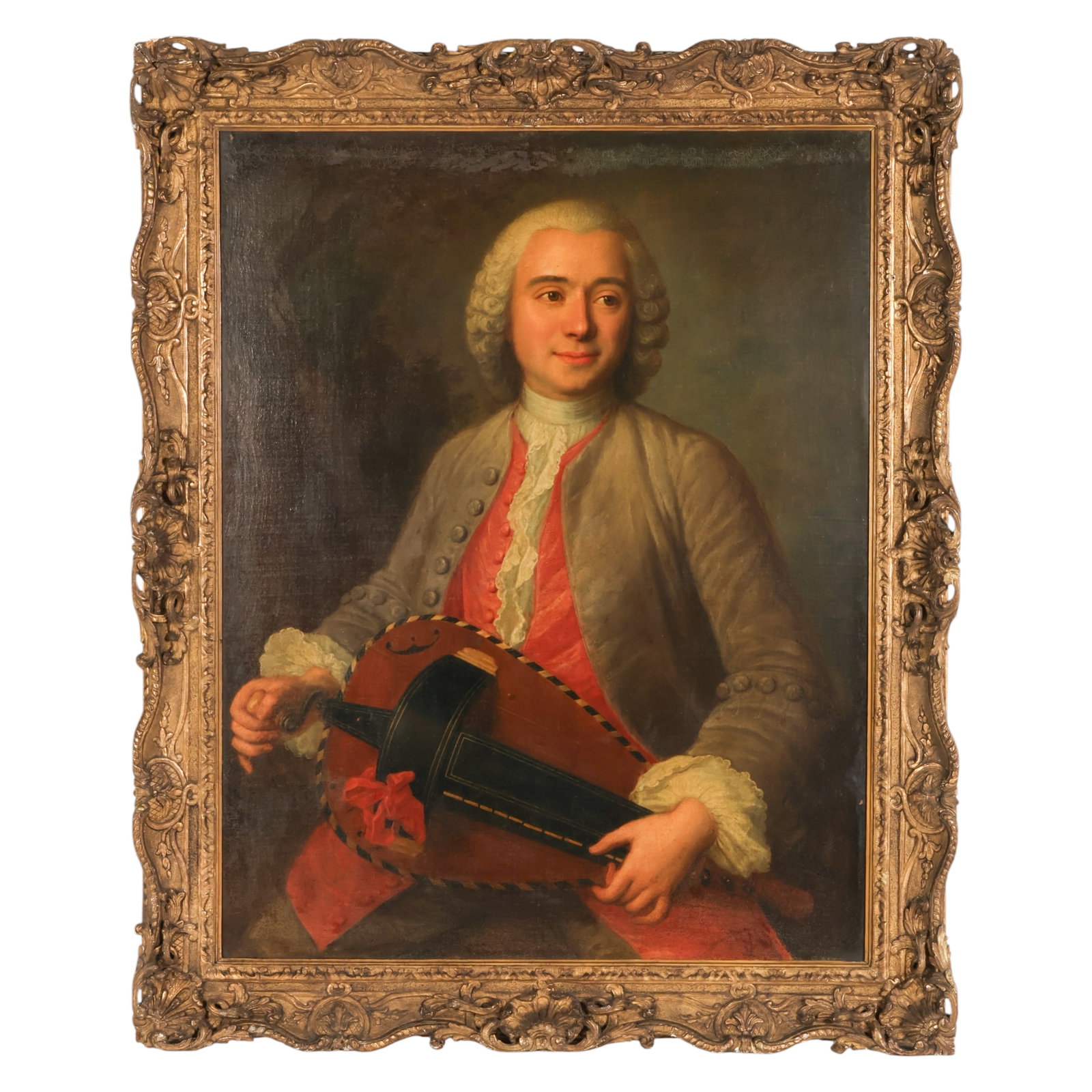 Marianne Loir 1715-1769 Vielle Portrait Painting (1 of 10)