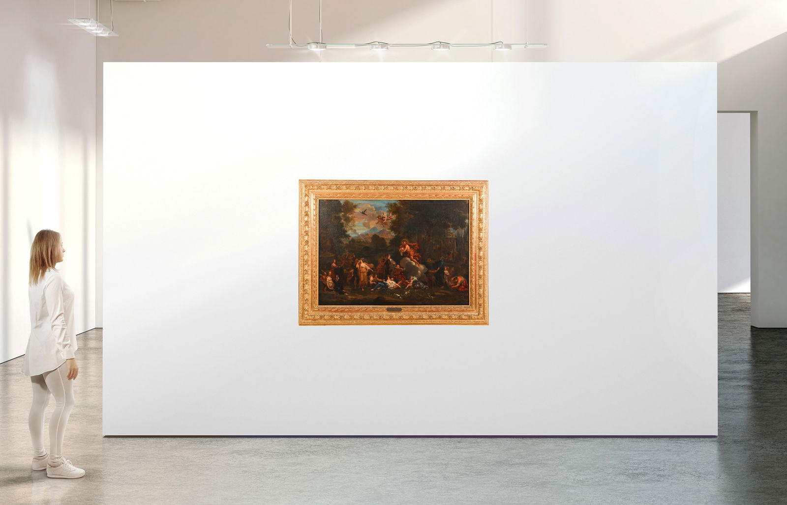 J. Louis Petit 1795-1876 La Naissance de lAmour - 2