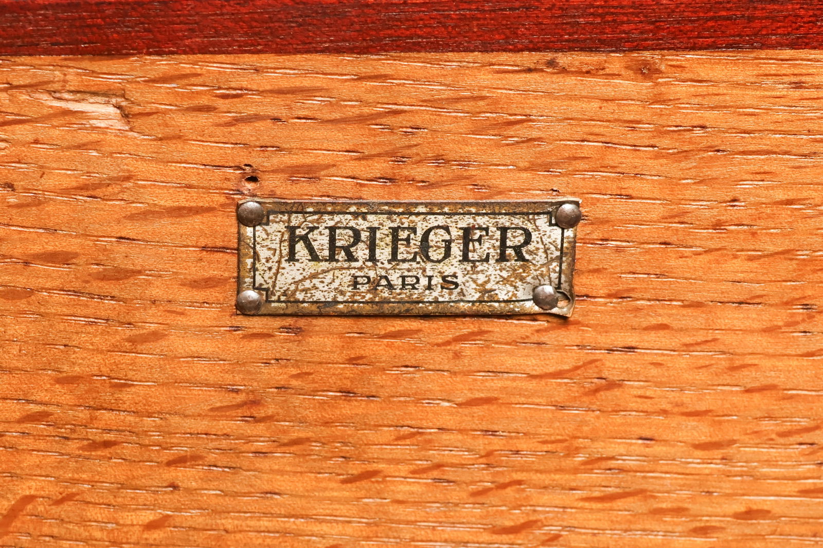 Krieger French Ormolu Marble Top Bombe Commode - 12