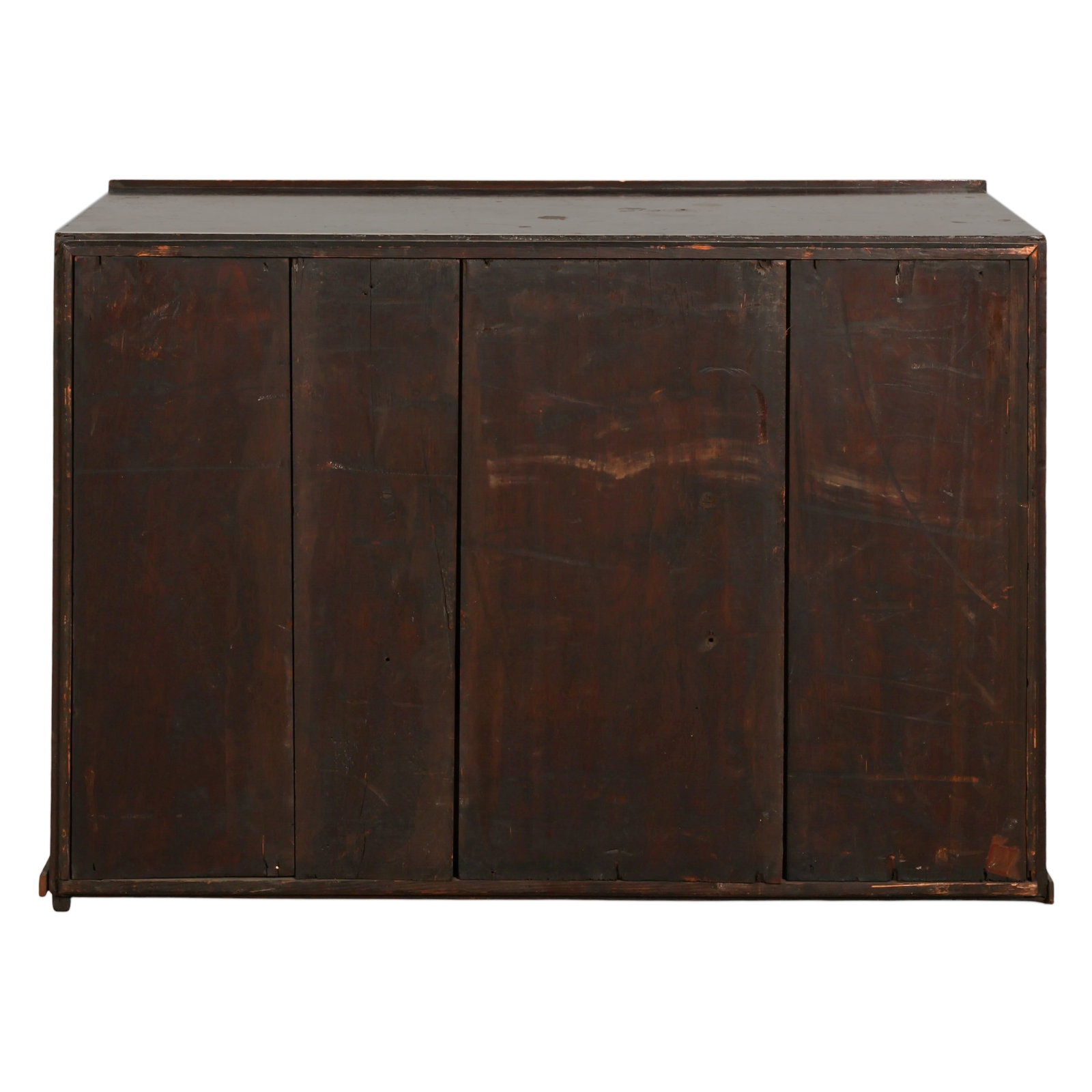 German Renaissance Ebonized Inlaid Wood Cabinet - 9