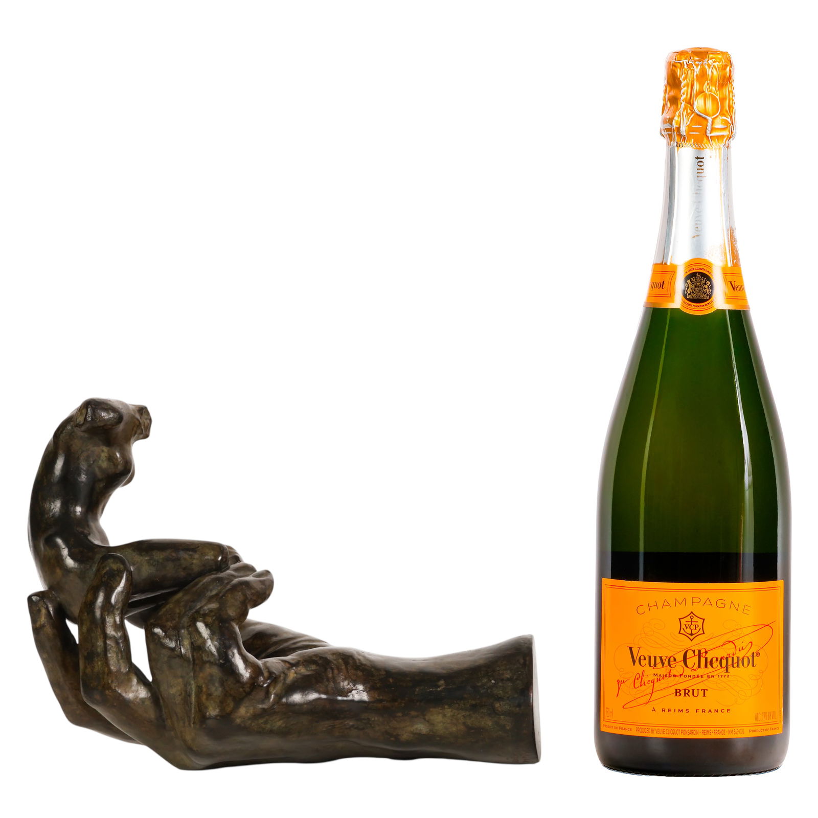 Rodin 1840-1917 French Bronze Hand with Torso - 2