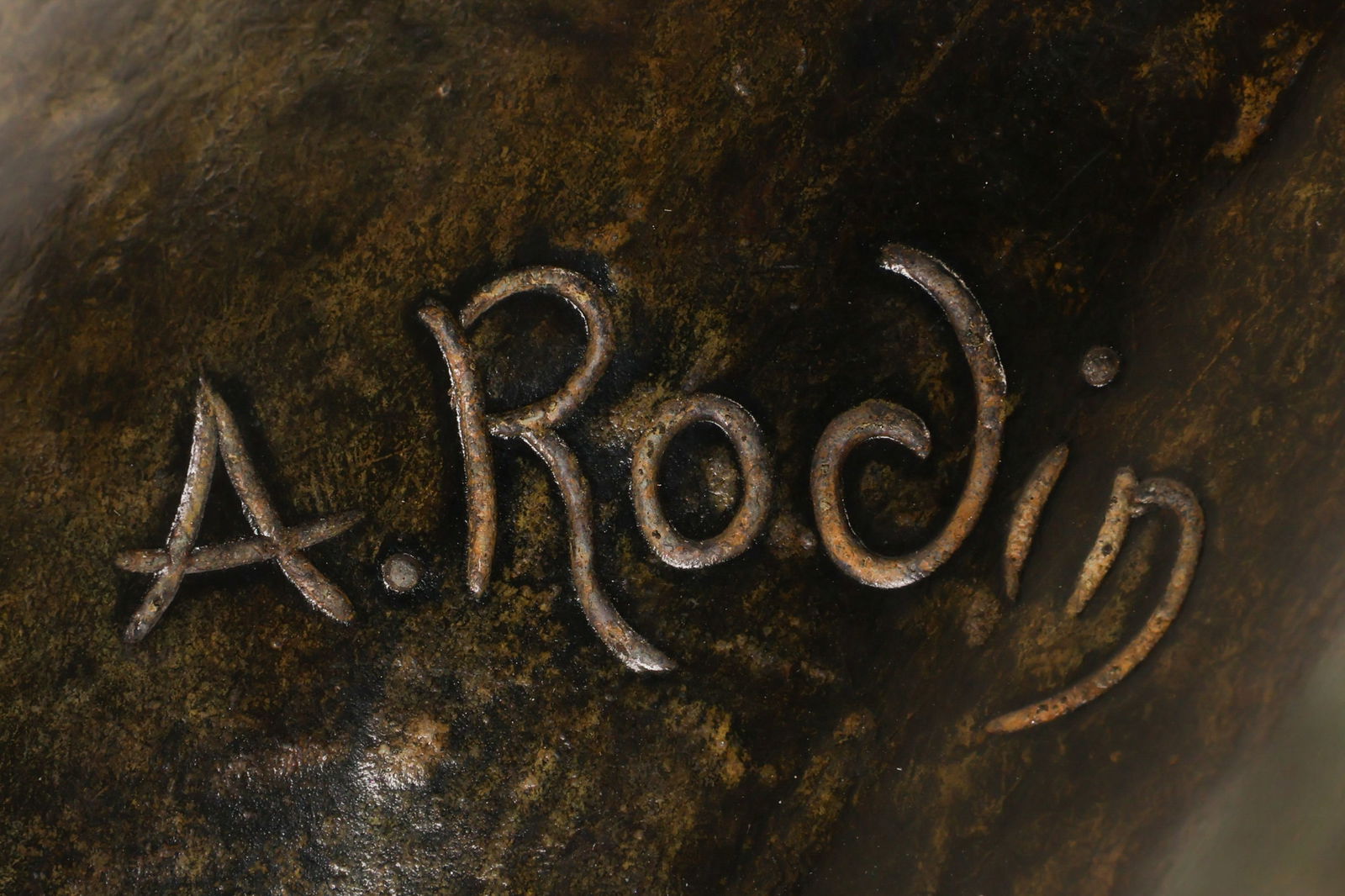 Rodin 1840-1917 French Bronze Hand with Torso - 7