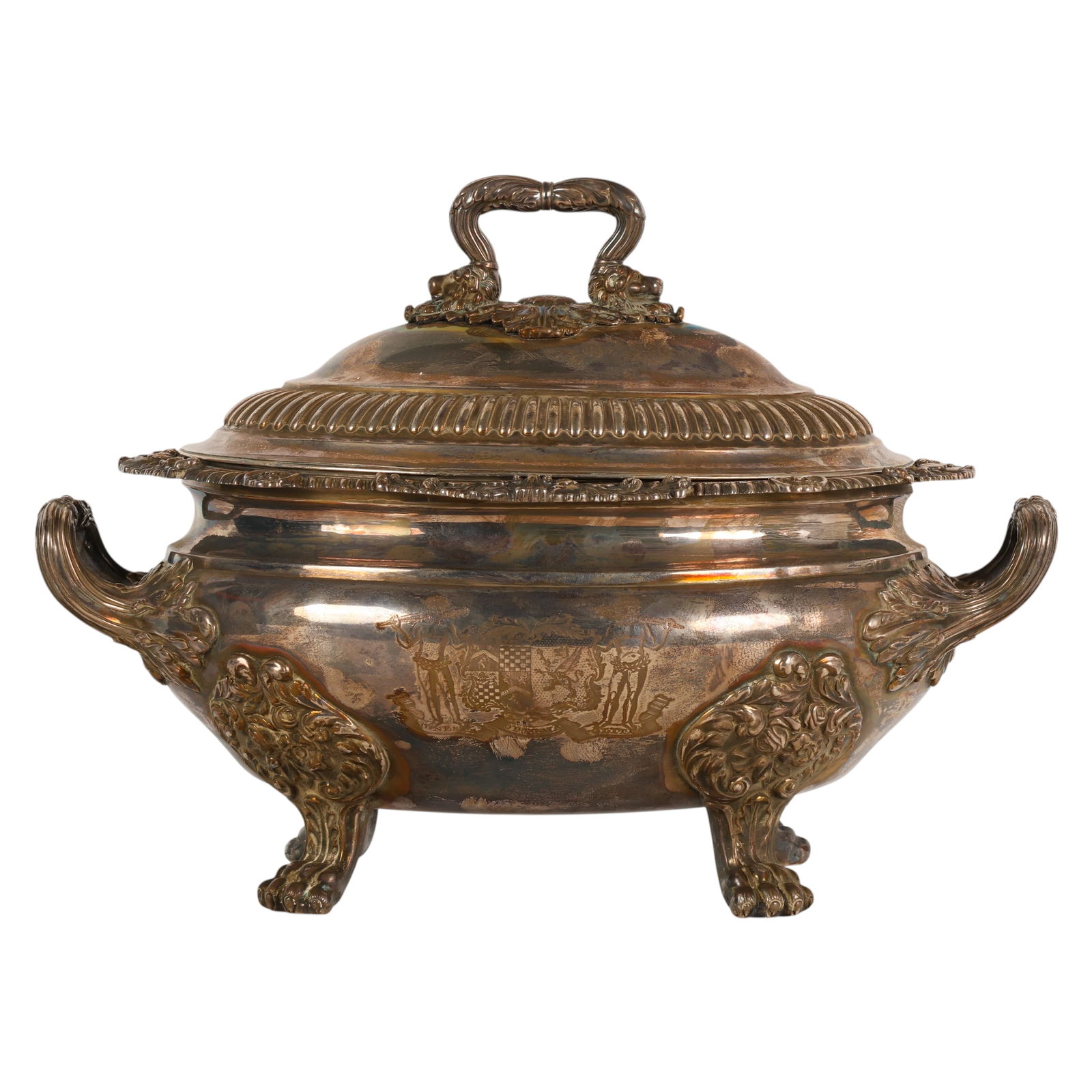 Georgian Sterling Silver Paul Storr Tureen 4,400g. (1 of 7)