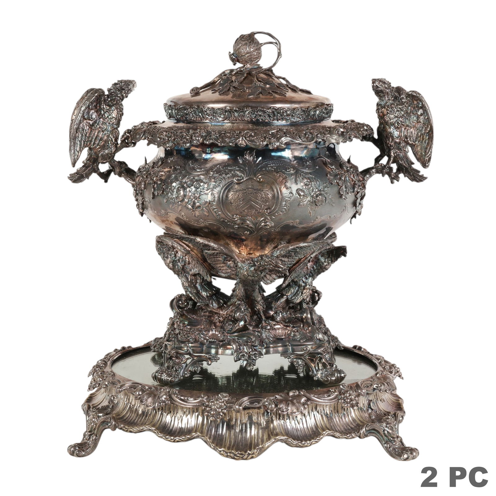 English Georgian Paul Storr Sterling Silver Tureen (1 of 8)