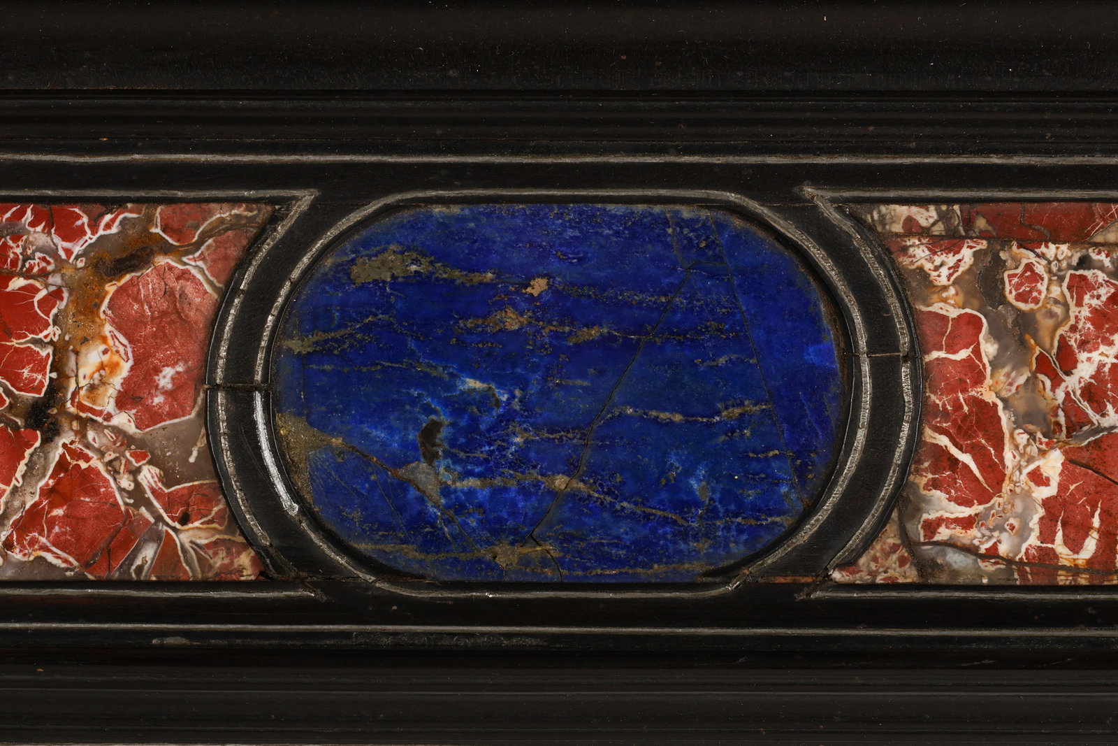 Italian 17th Century Lapis Lazuli Marble Frame - 4