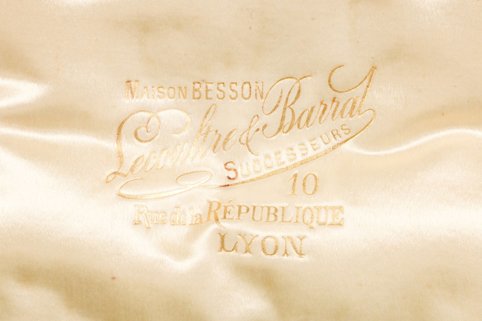 Antique French Silver Table Card Holder 6pc SET - 3