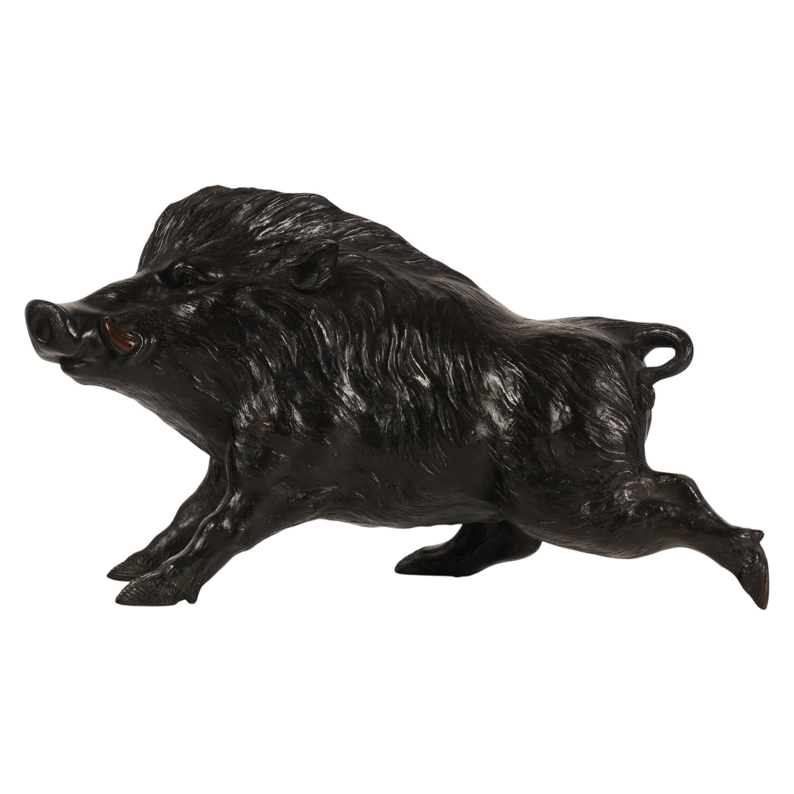 Italian 18th Century Bronze Wild Boar Sculpture (1 of 6)