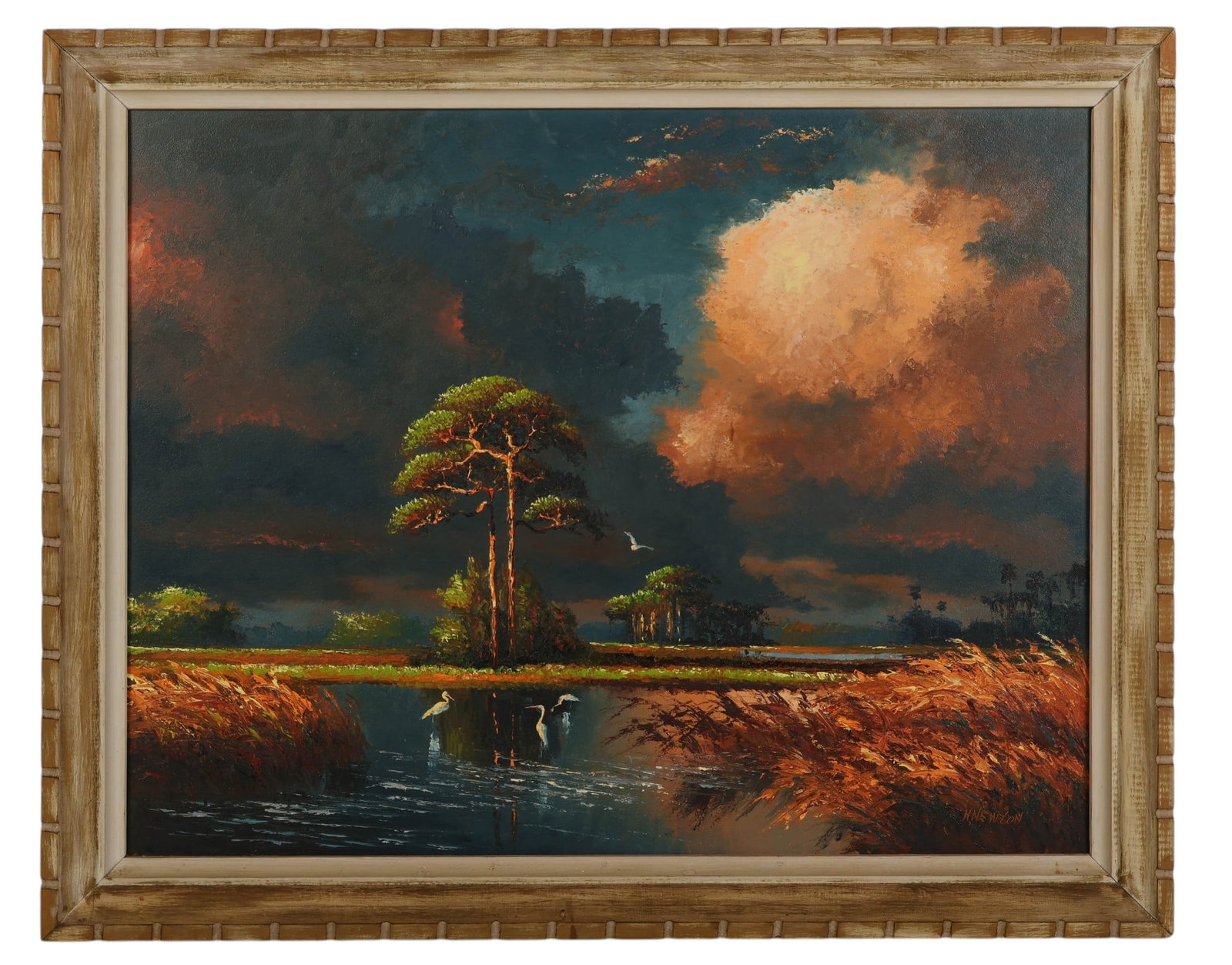Harold Newton 1934-1994 FLA Highwaymen Painting (1 of 6)