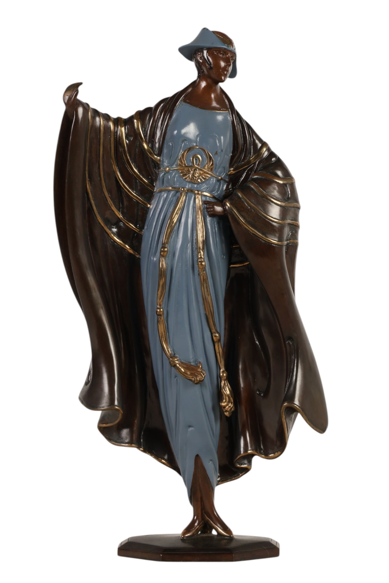 Erte 1892-1990 Rue De La Paix LE Bronze Sculpture (1 of 8)