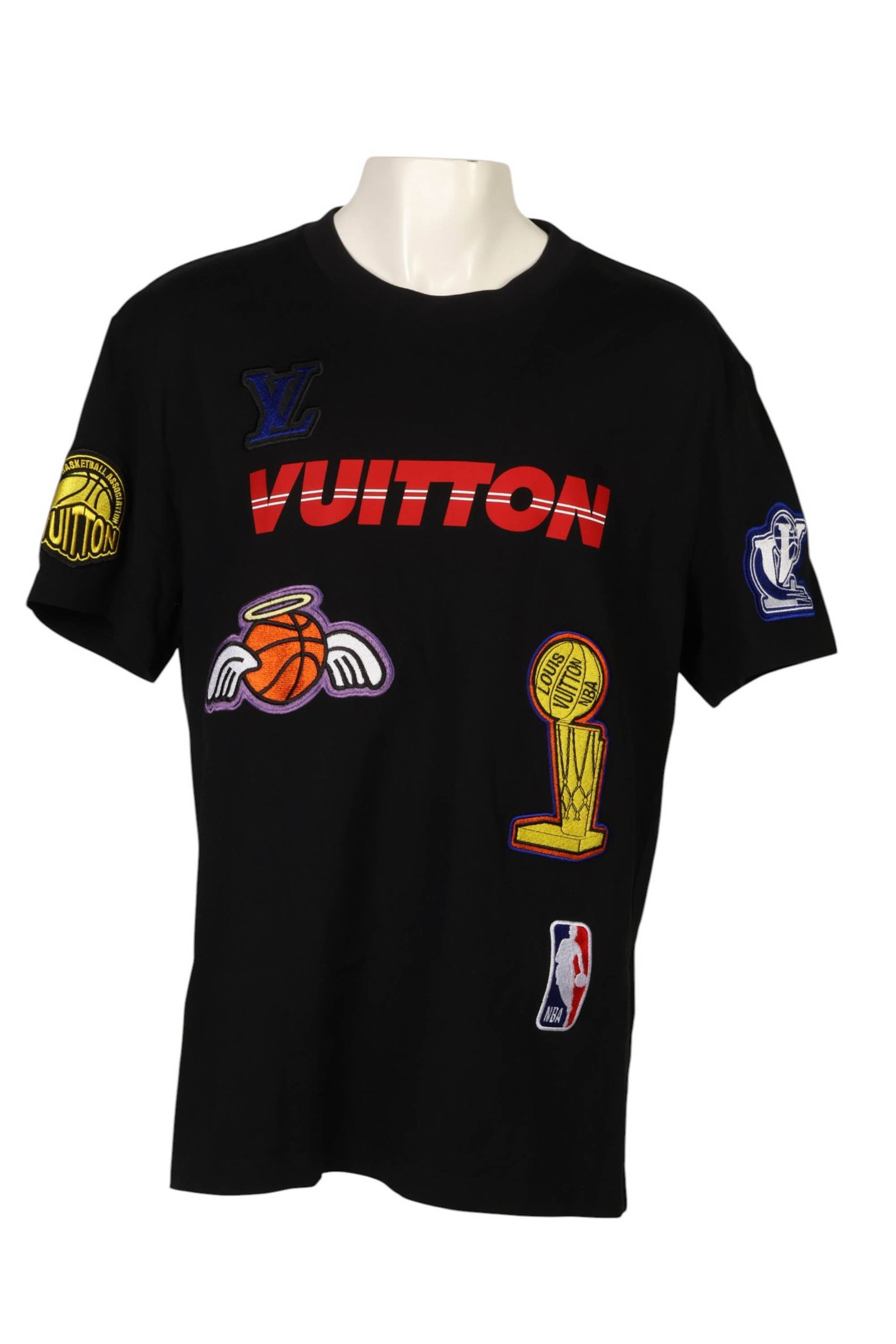Louis Vuitton Men's NBA Graphic Patch T-Shirt XL (1 of 8)