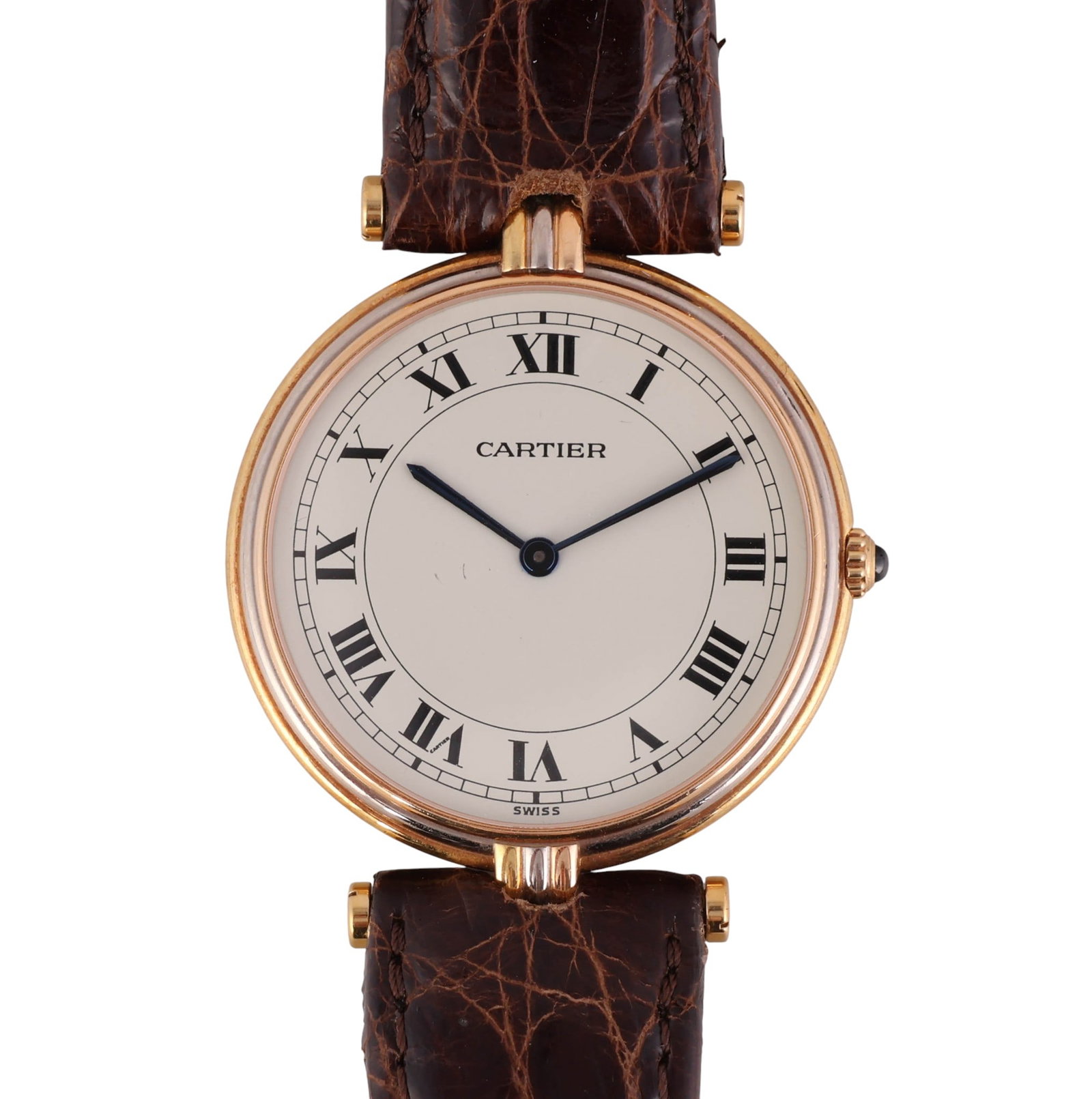 Cartier 18k Vendome Trinity Quarts 30mm Wristwatch (1 of 8)