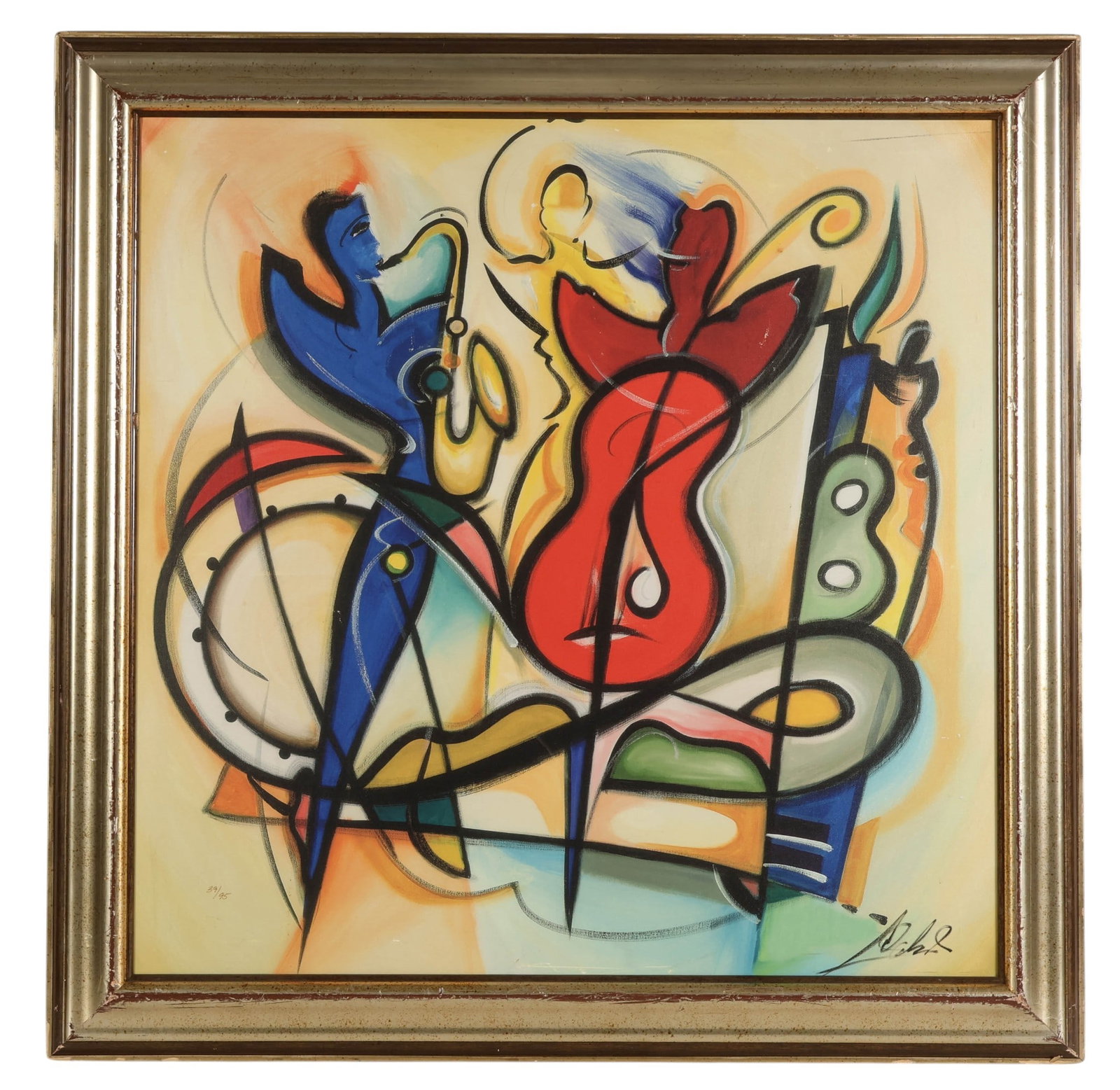 Alfred Gockel b.1952 Encore LE Jazz Giclee SIGNED (1 of 8)