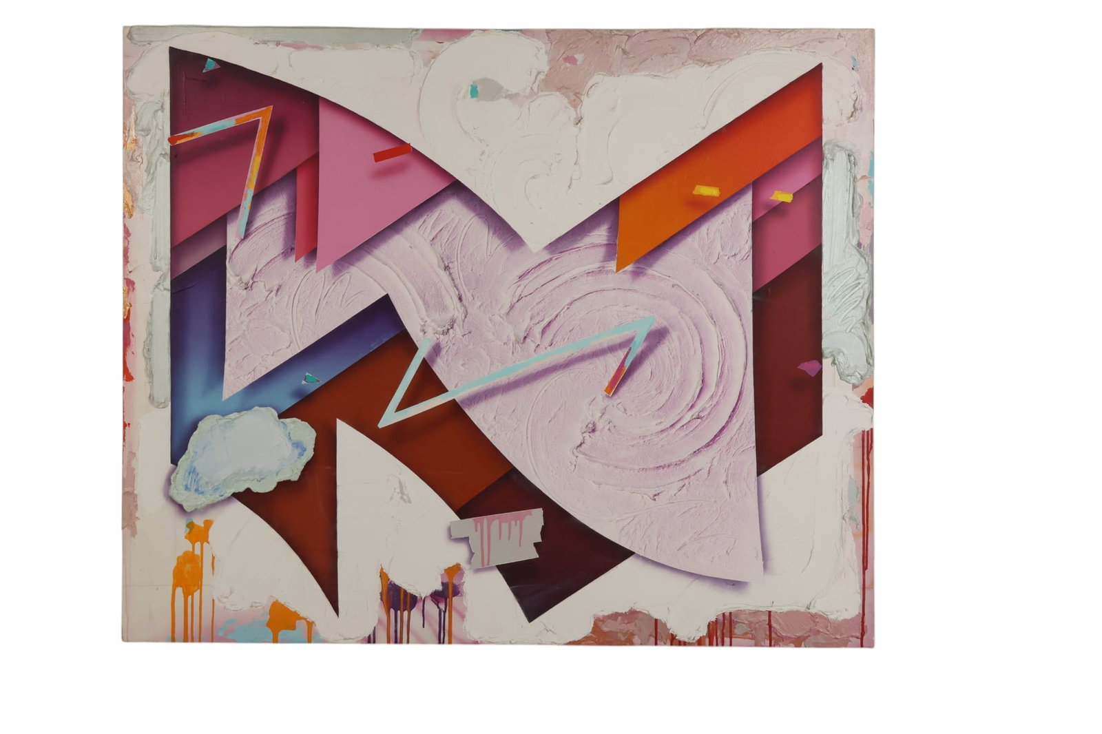 George D. Green 1943-2020 Modern Abstract Painting (1 of 8)