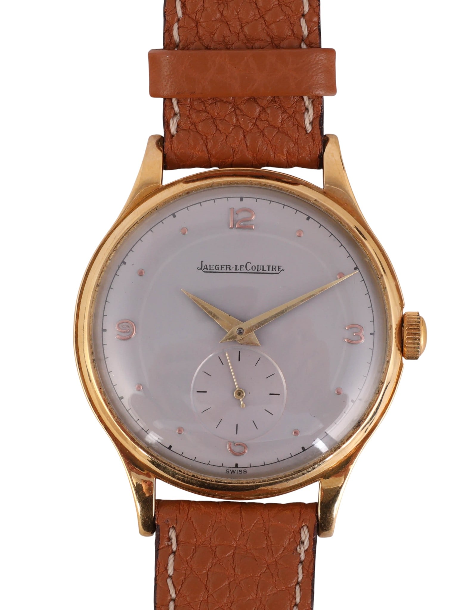 Jaeger LeCoultre 18k Gold Working 37mm Wristwatch (1 of 8)