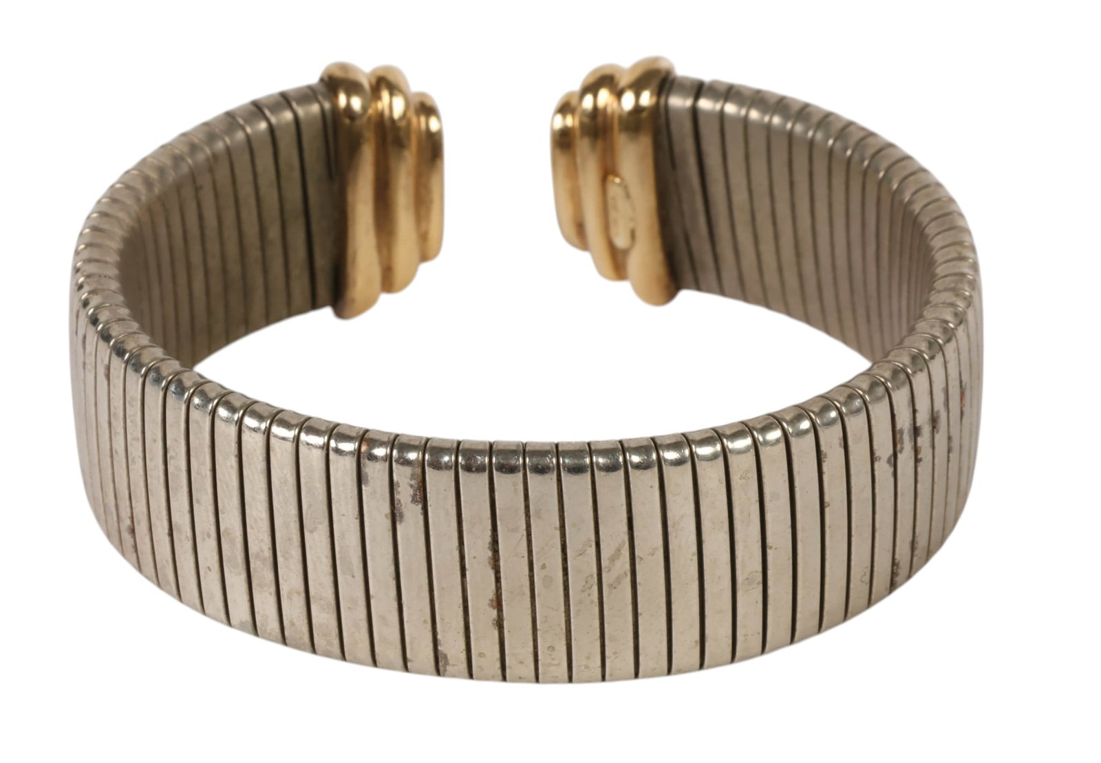 Tubogas 14K Gold Stainless Steel Bangle Bracelet (1 of 6)