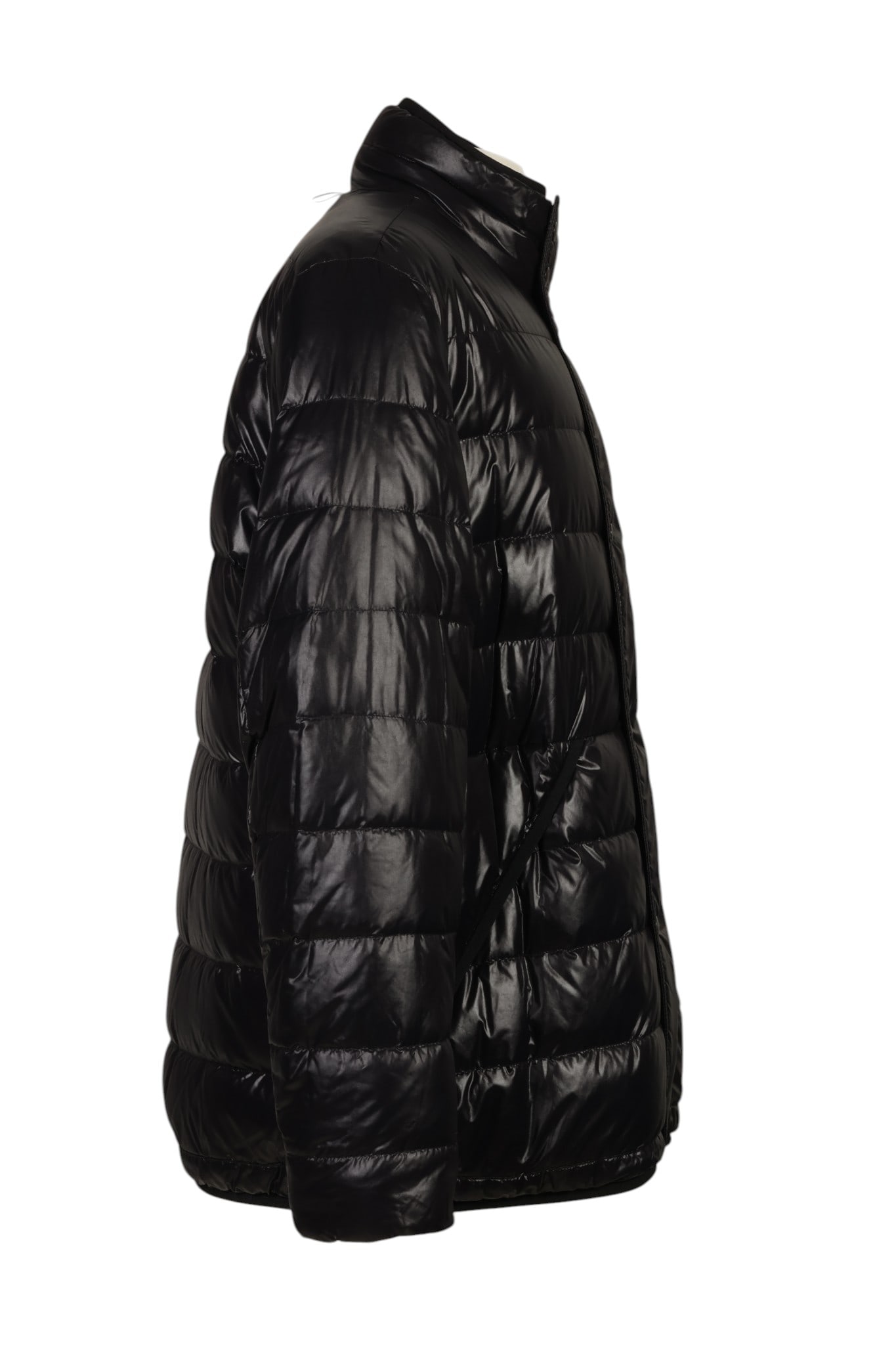 Moncler Black Reversible Down Tiger Pattern Jacket - 2