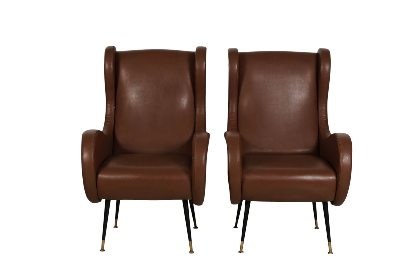 Pair of Marco Zanuso Senior MCM Lounge Chairs (1 of 7)