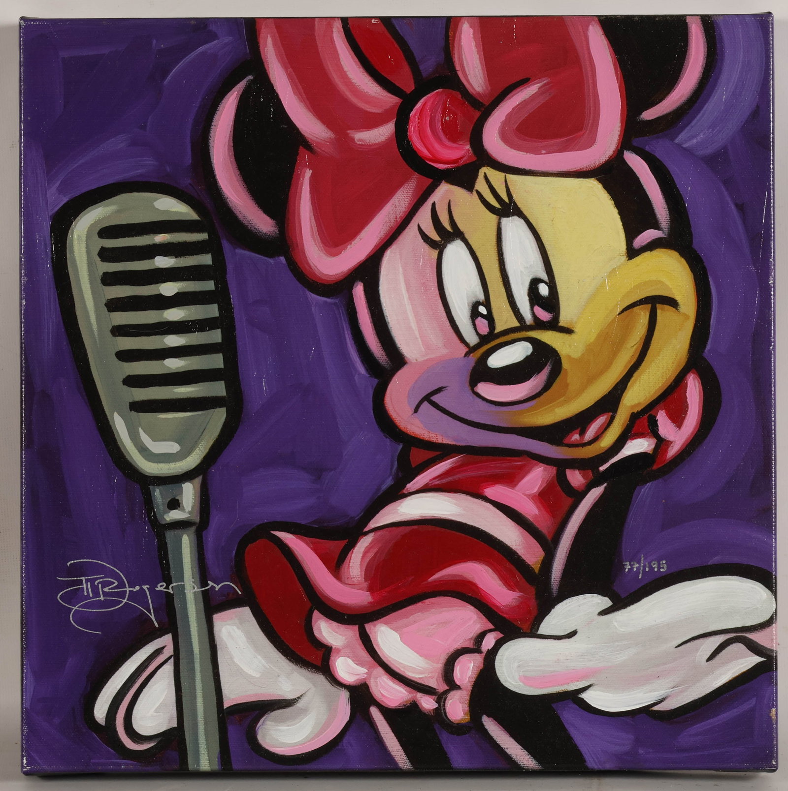Tim Rogerson b.1974 Minnie Mouse Giclee SIGNED (1 of 7)