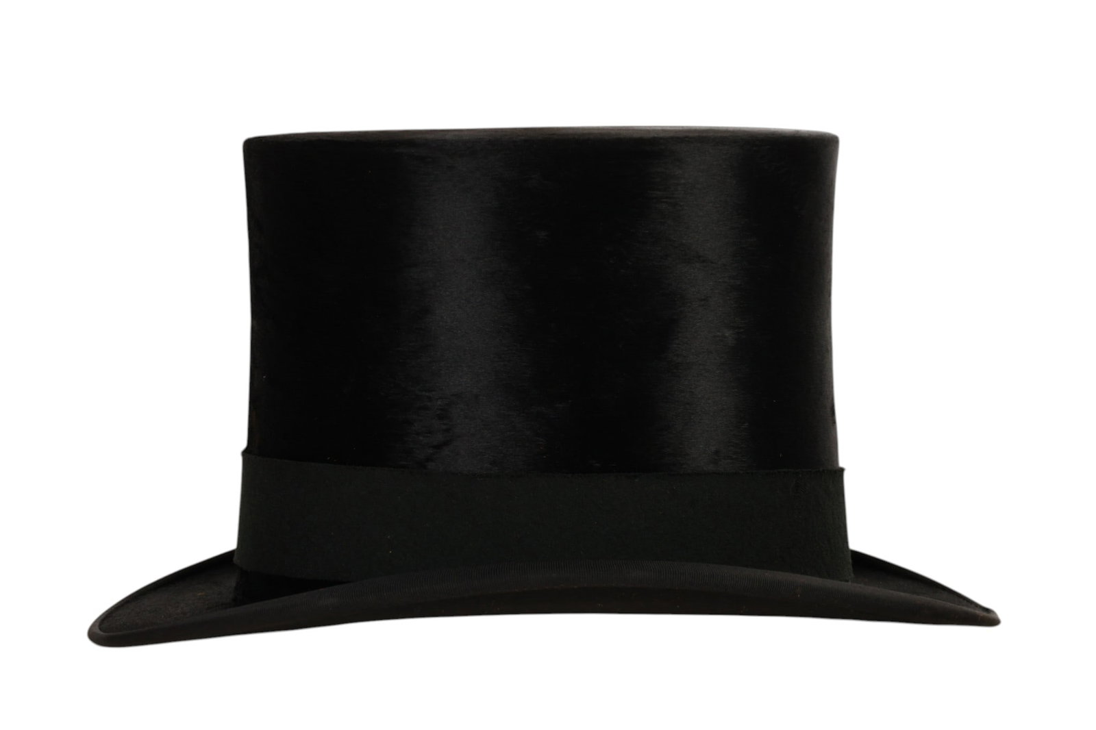 Knox New York Beaver Felt Top Hat w/ Leather Case (1 of 8)