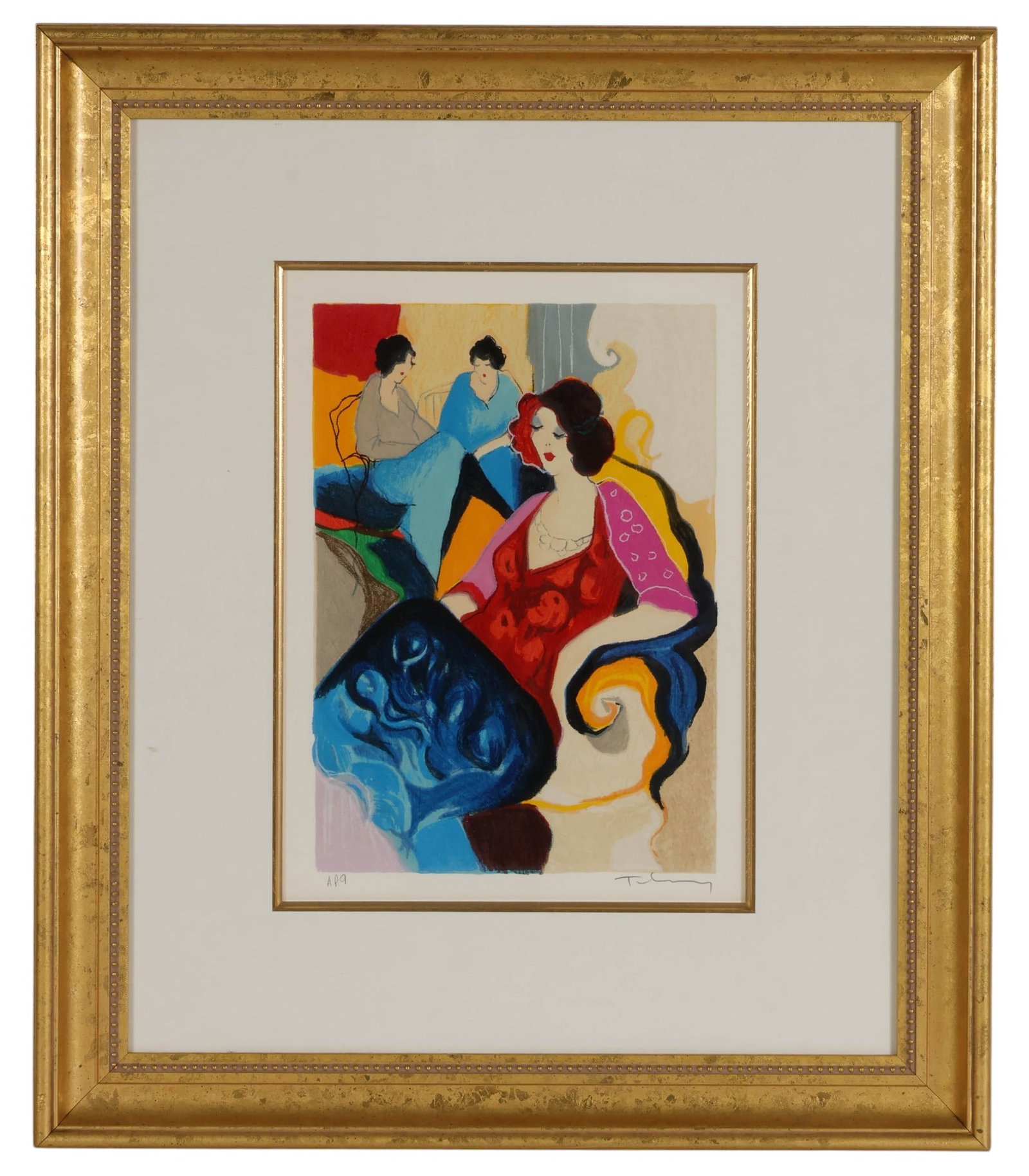 Itzchak Tarkay 1935-2012 Five Graces Litho SIGNED (1 of 7)