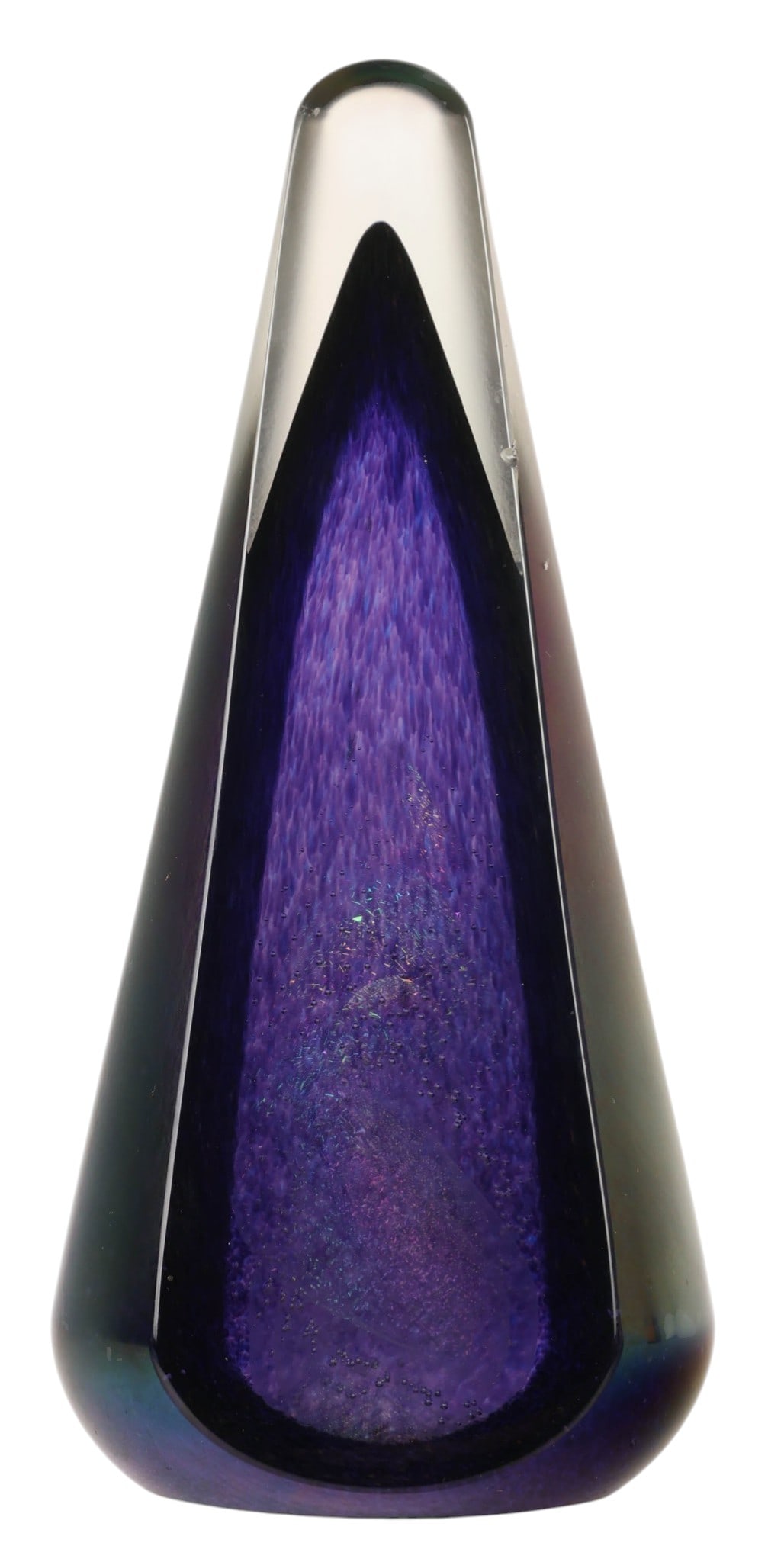 Stuart Abelman b.1949 Art Glass Paperweight SIGNED (1 of 7)