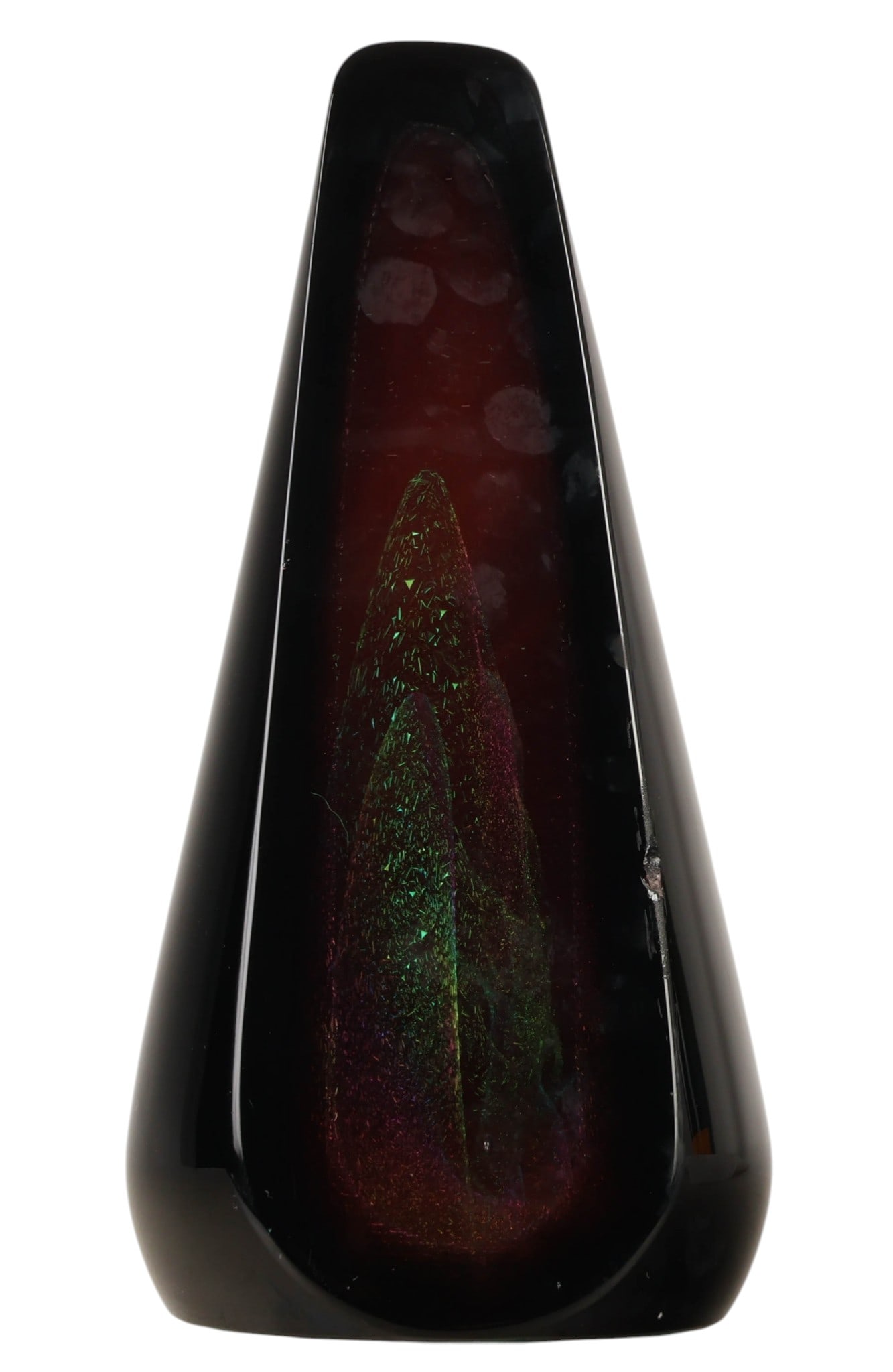 Stuart Abelman b.1949 Art Glass Paperweight SIGNED (1 of 7)