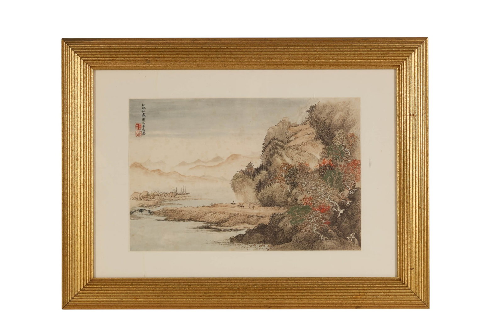 Chinese Woodblock Print after Wang Hui 1632-1720 (1 of 7)