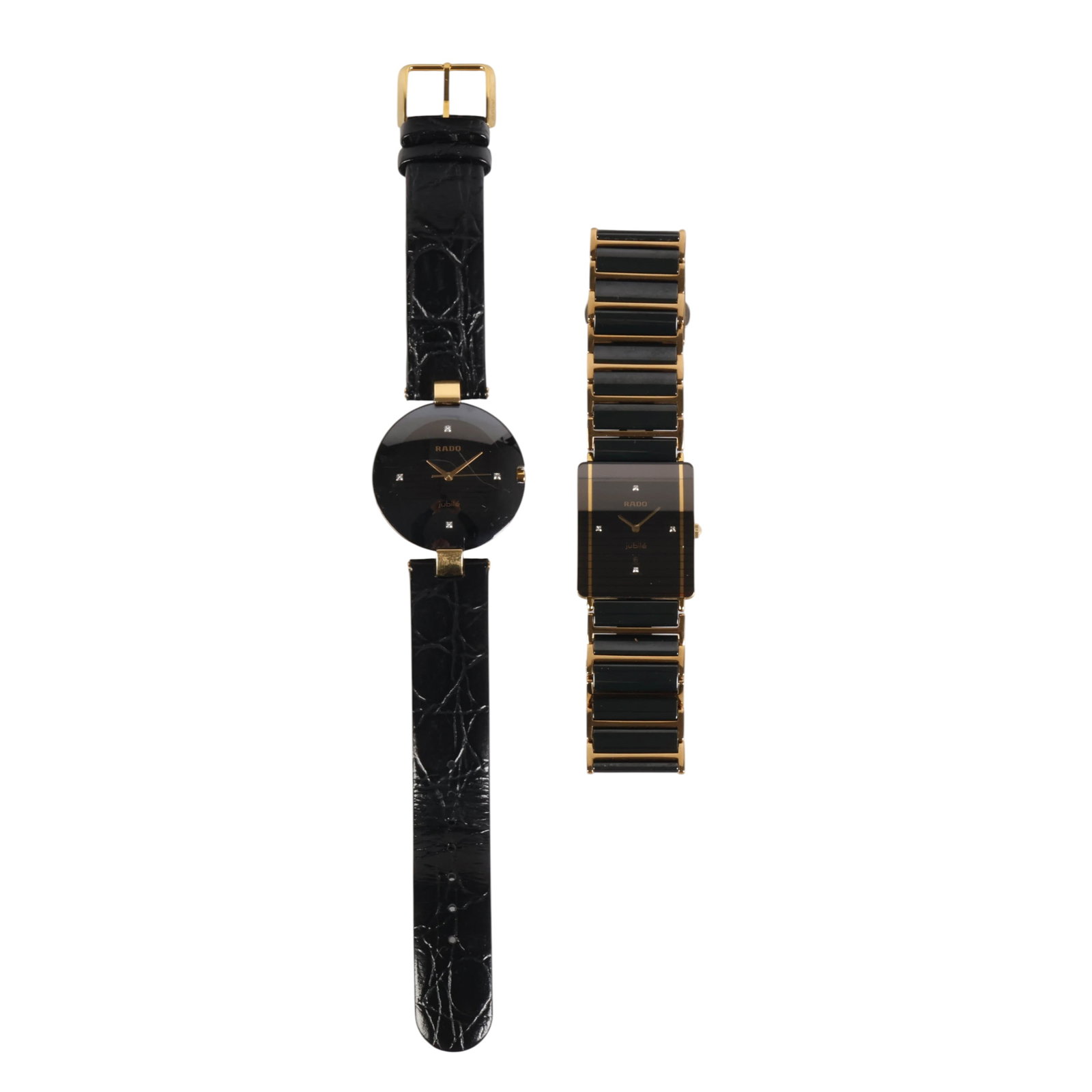 Rado Jubile Mens Luxury Quartz Wristwatch 2pc LOT (1 of 7)