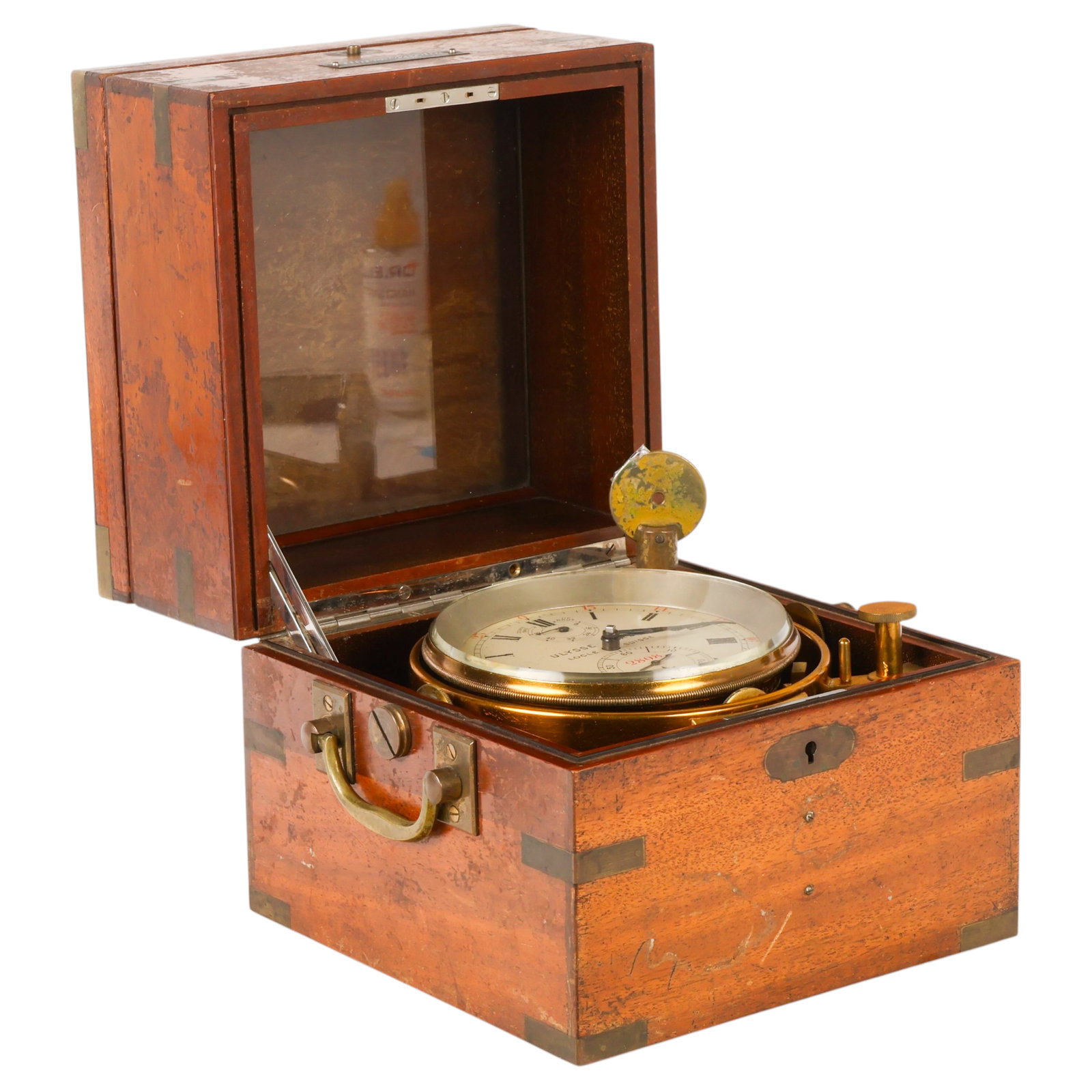 Ulysse Nardin Marine Chronometer in Gimbaled Case (1 of 6)