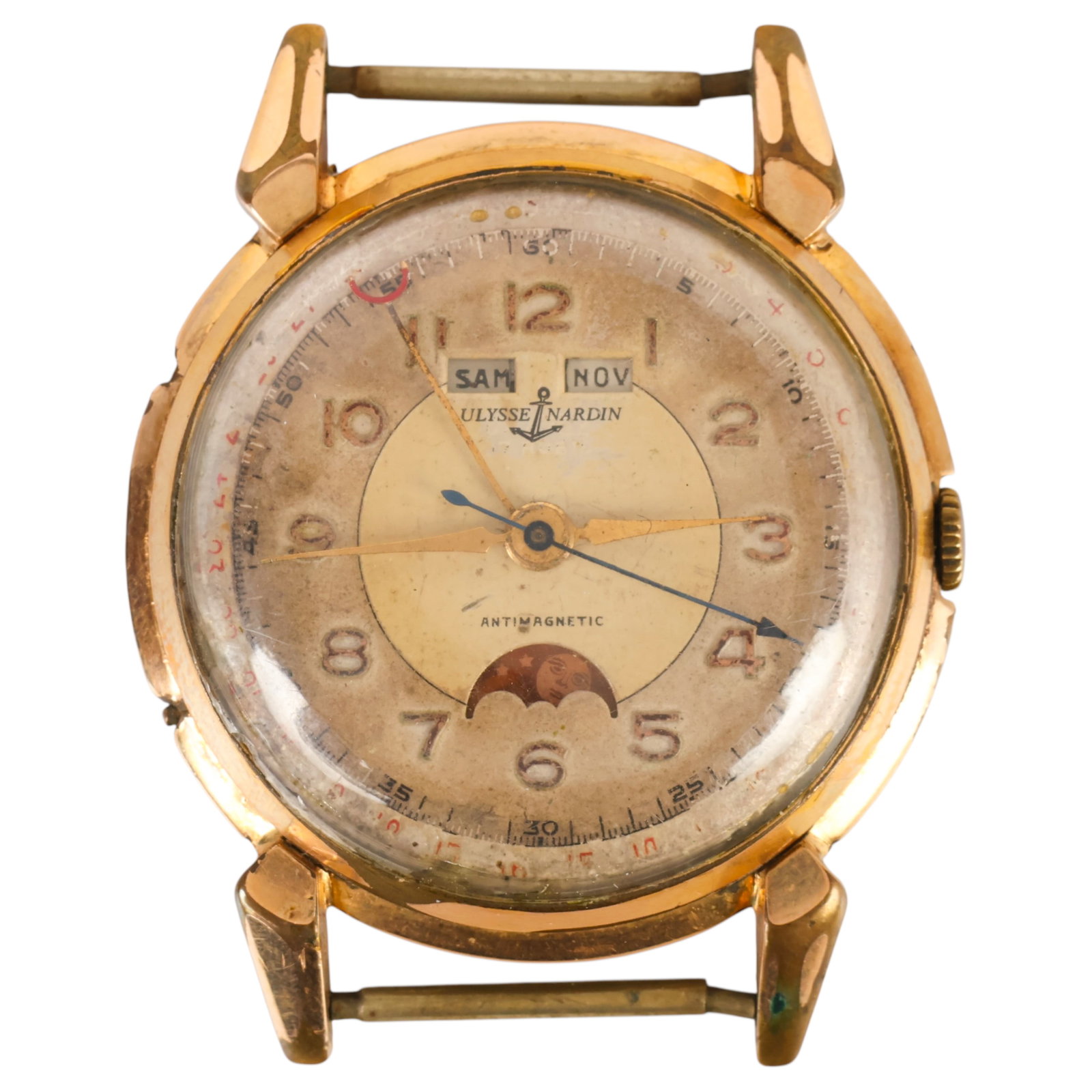 Ulysse Nardin Triple Calendar Moonphase Wristwatch (1 of 6)