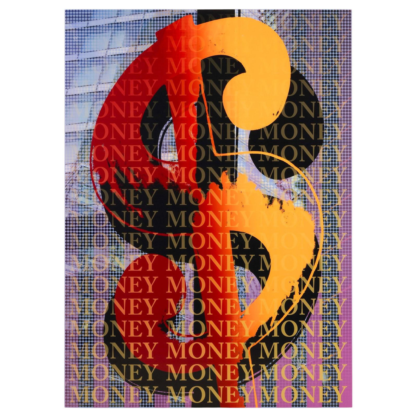 Bernard Desjardins 20/21C Money Money Blue SIGNED (1 of 8)