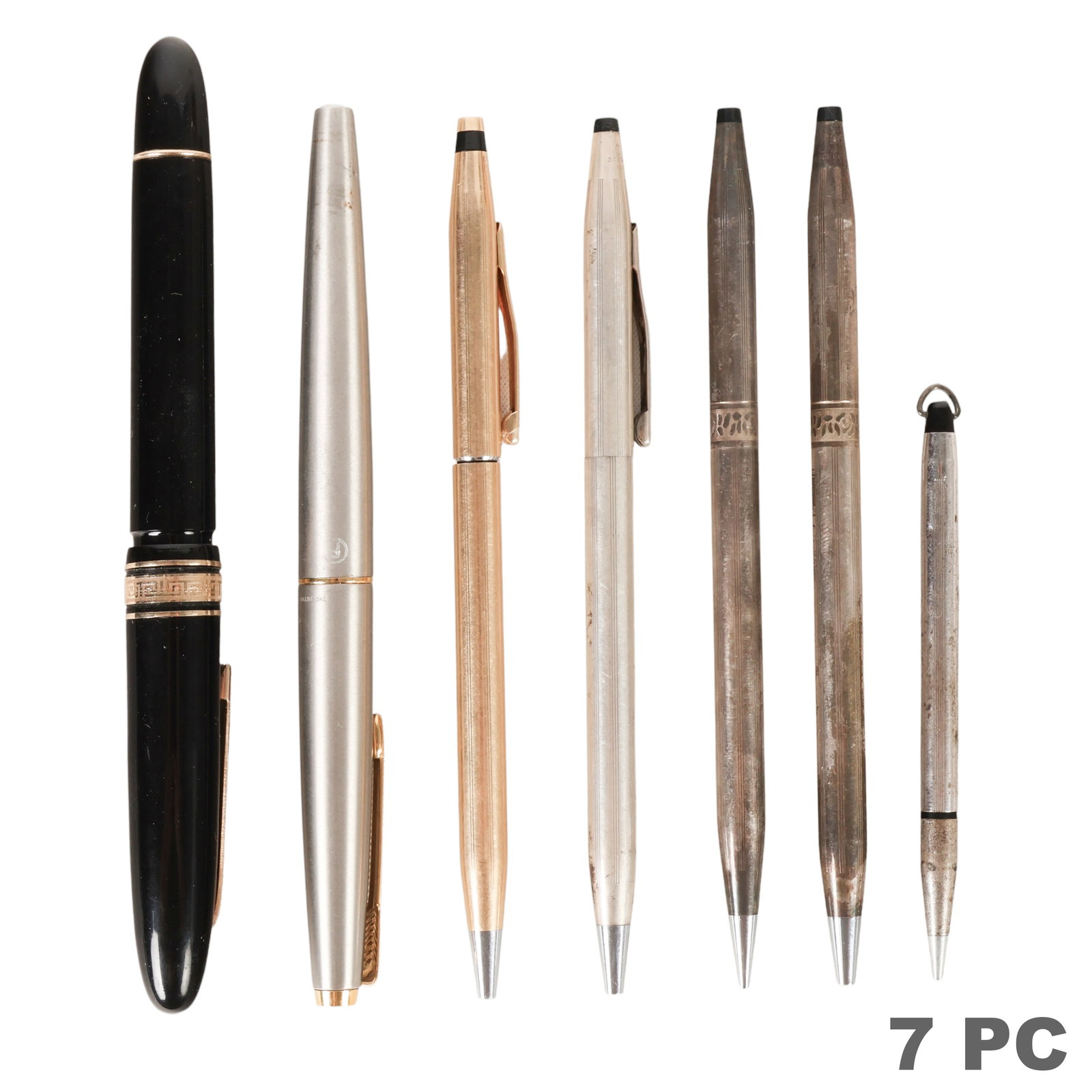 14K and Sterling Cross Tiffany Parker Omas Pen LOT (1 of 6)
