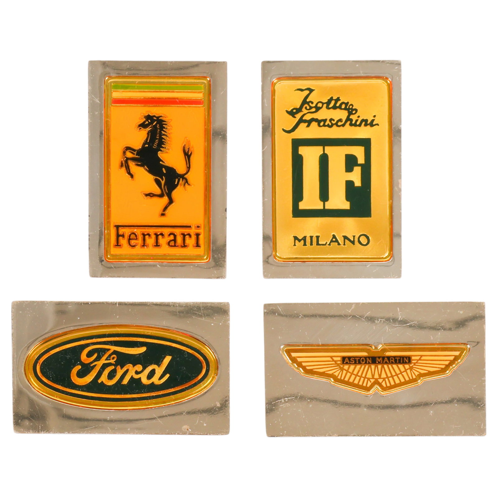 Sterling Silver Franklin Mint Auto Emblems 100pc - 8