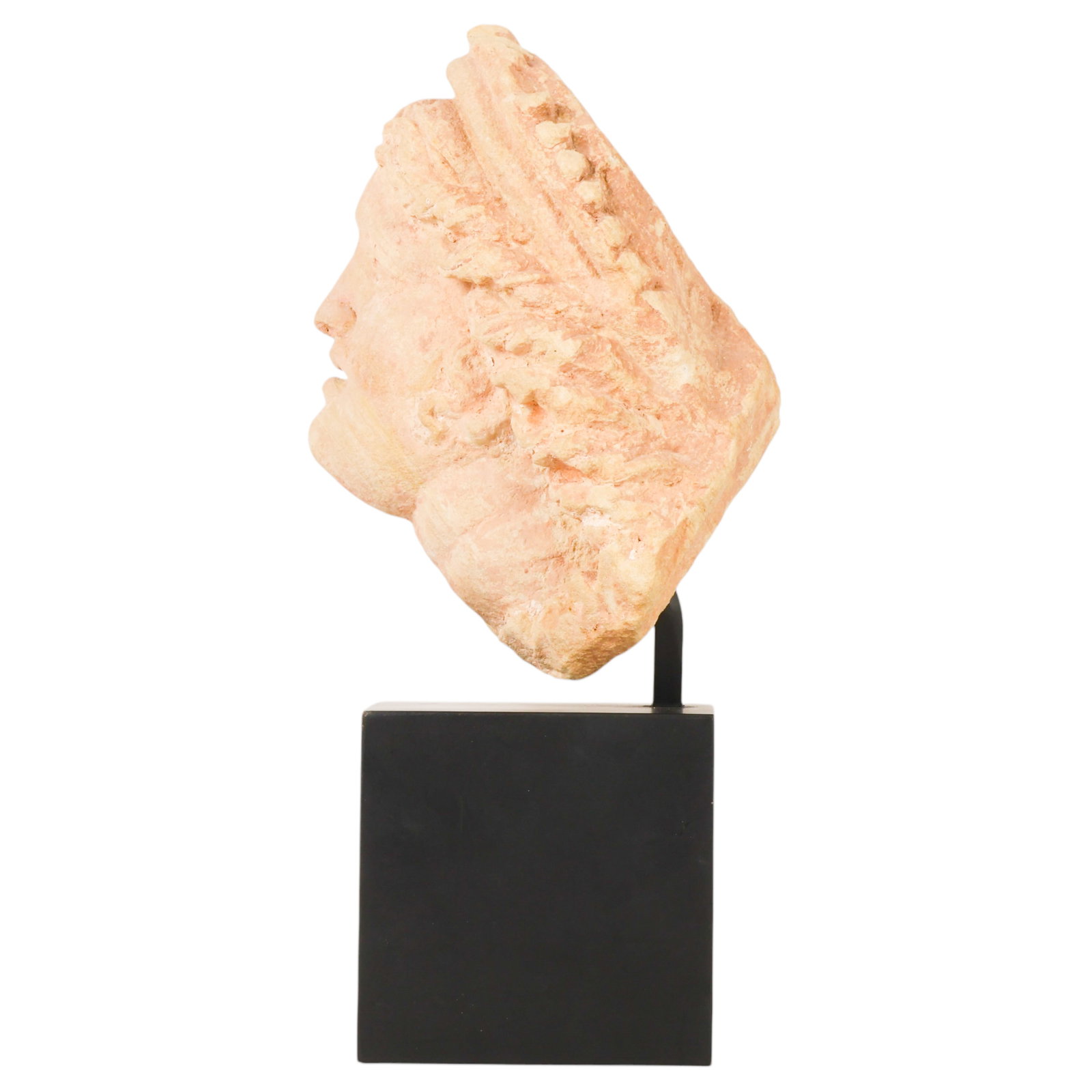 Hellenistic Limestone Alexander the Great Bust - 5