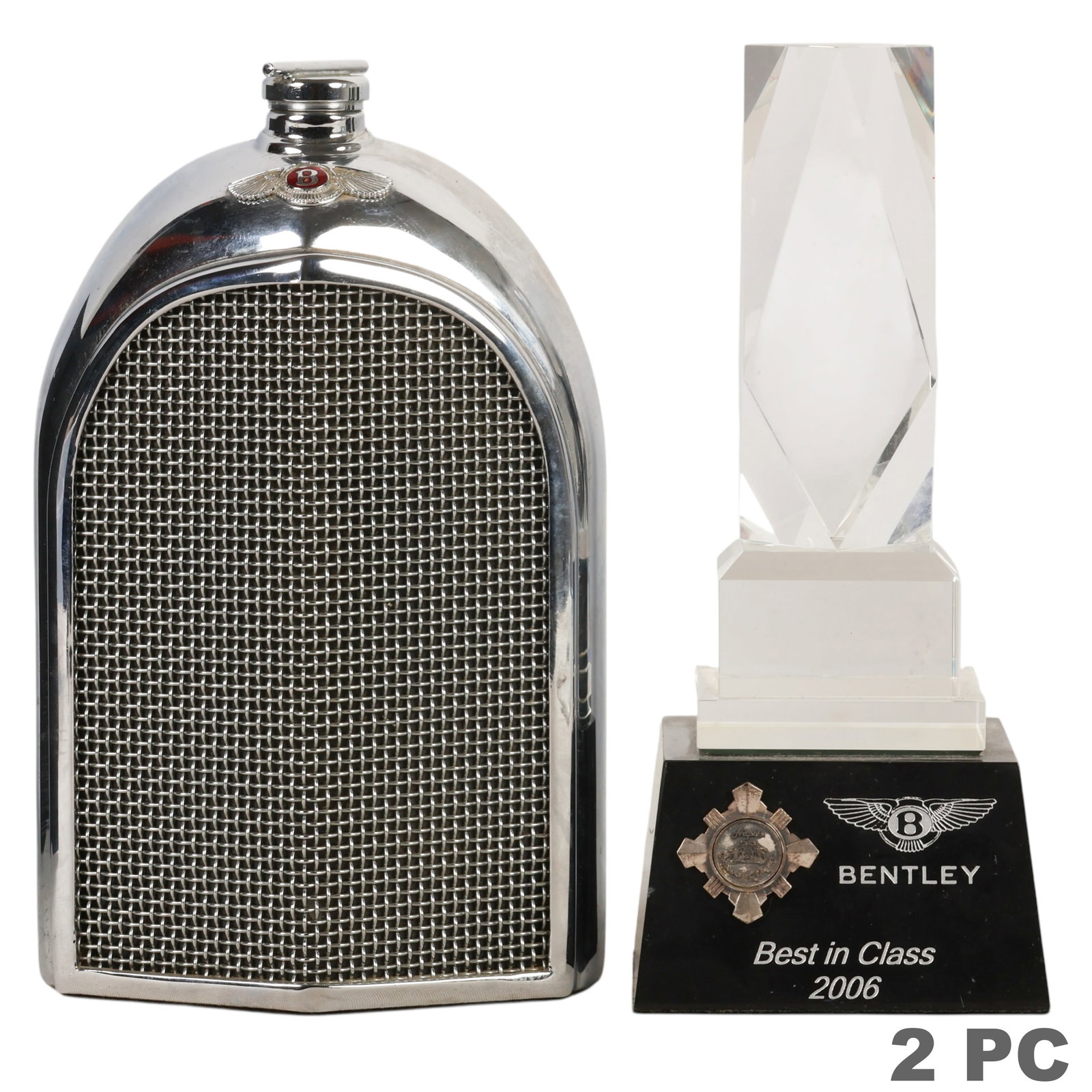 Ruddspeed Bentley Radiator Decanter and Trophy LOT (1 of 6)