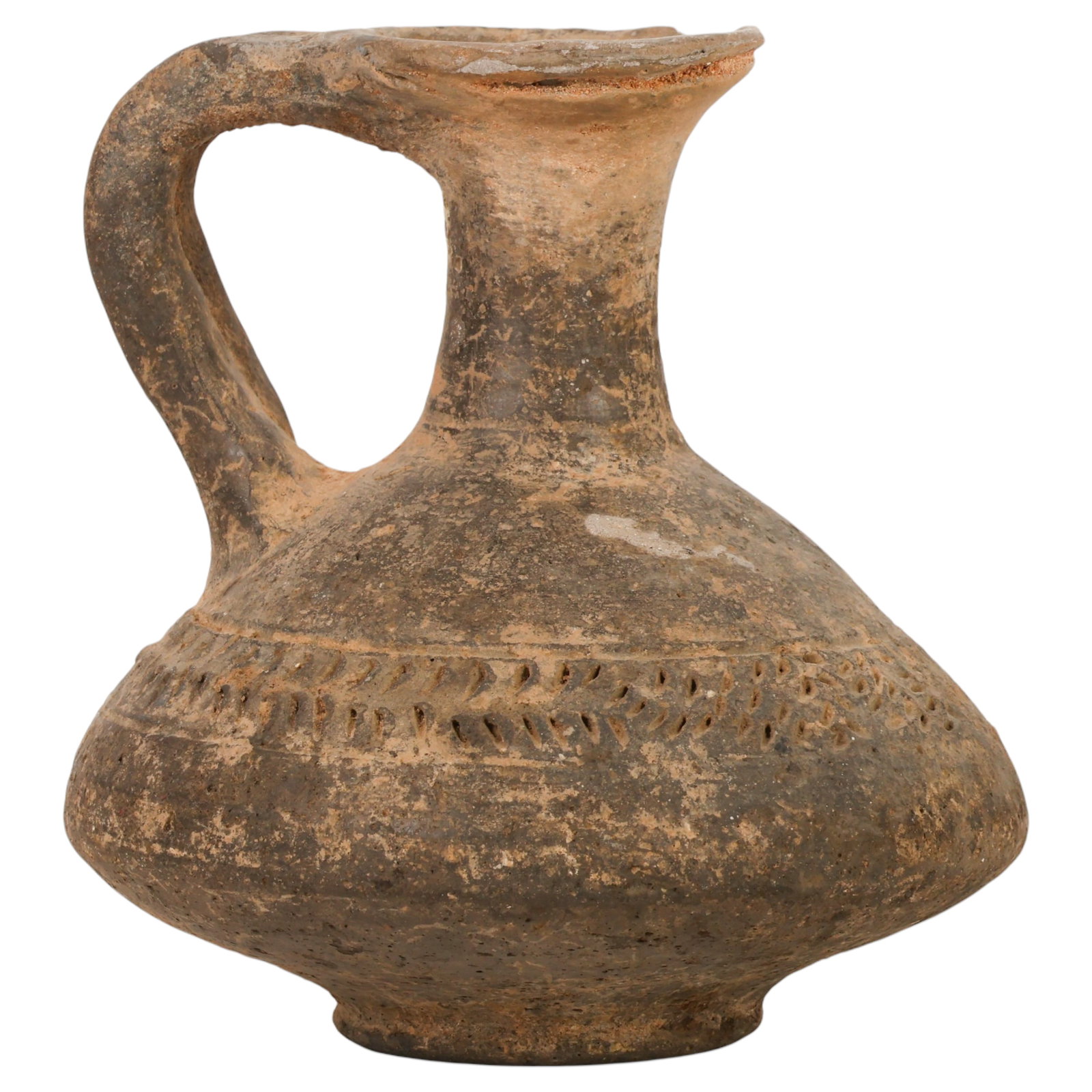 Canaanite Bronze Age Gray Burnished Vessel w/ COA (1 of 8)