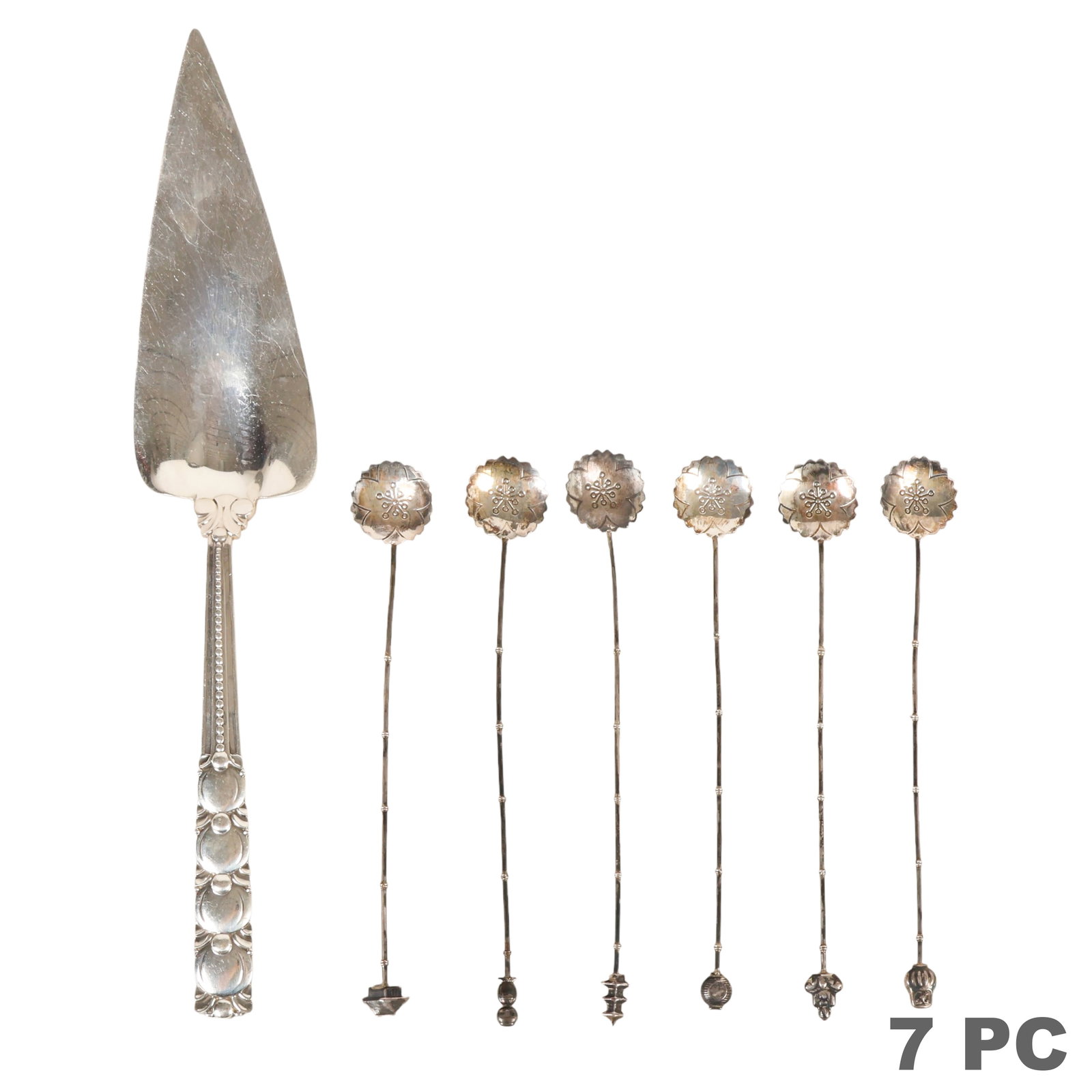Tiffany Sterling Tomato Server & 950 Japan Spoons (1 of 6)